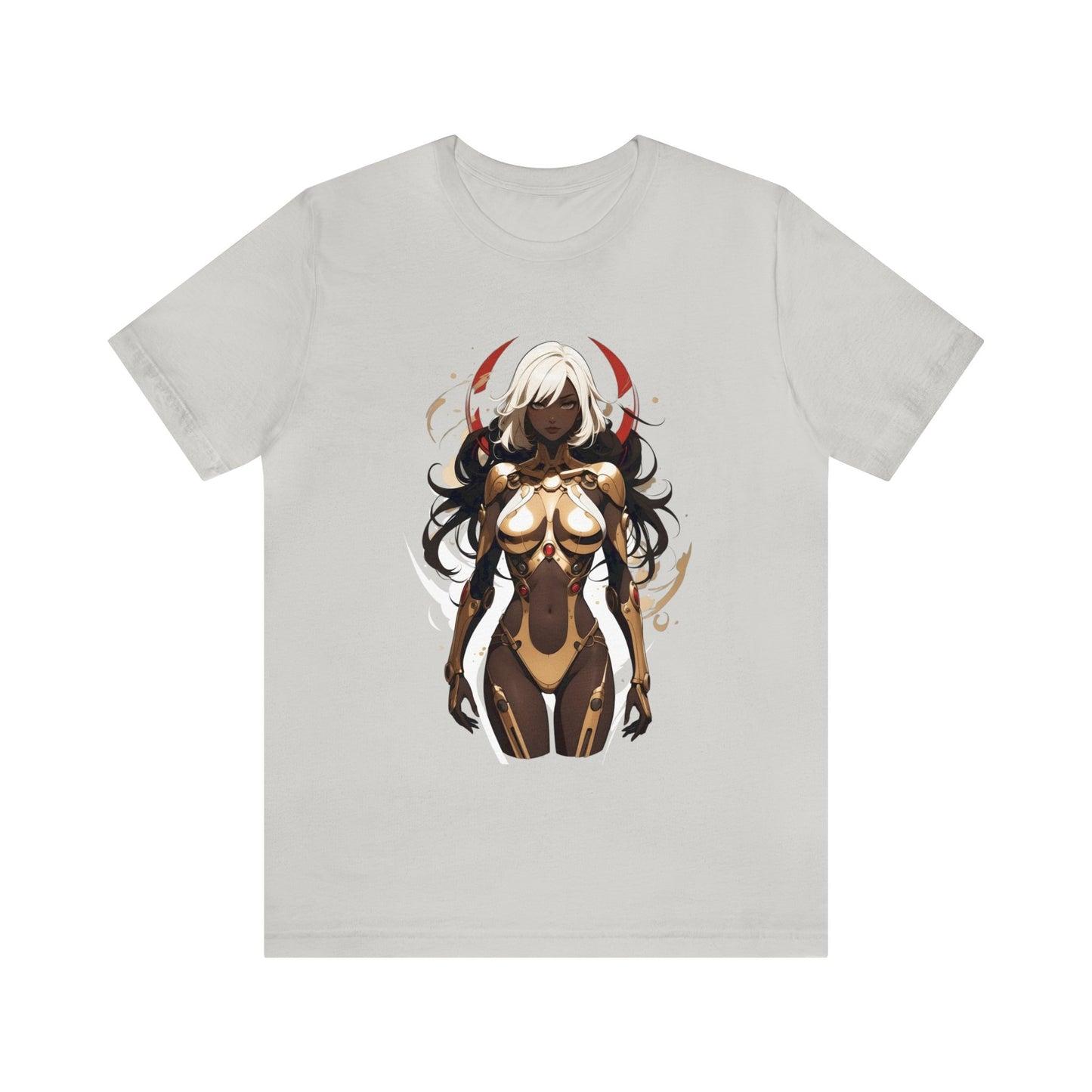 Kǎtōng Piàn - Mecha Girl Collection - Elizabeth - Unisex Jersey Short Sleeve Tee Printify