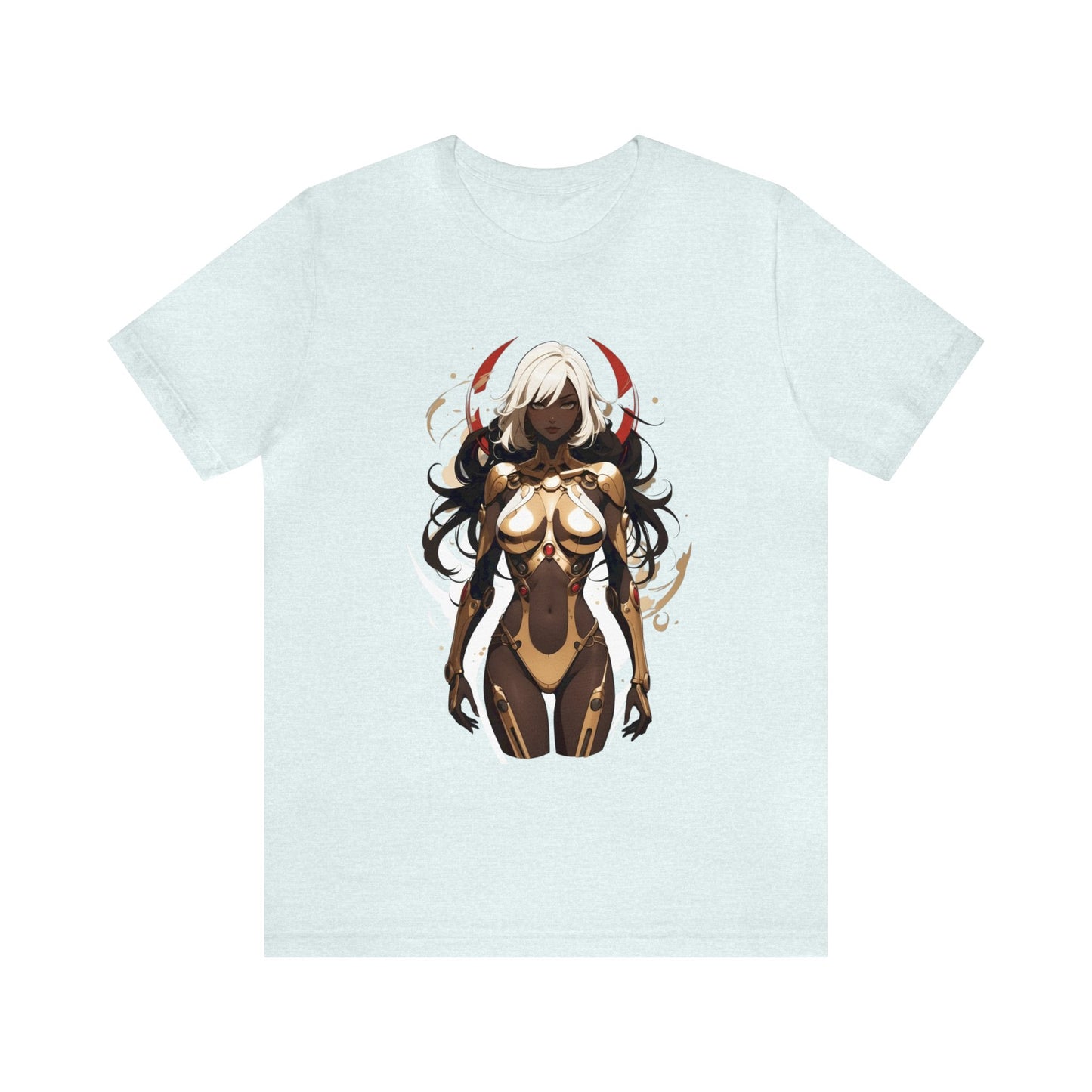 Kǎtōng Piàn - Mecha Girl Collection - Elizabeth - Unisex Jersey Short Sleeve Tee Printify
