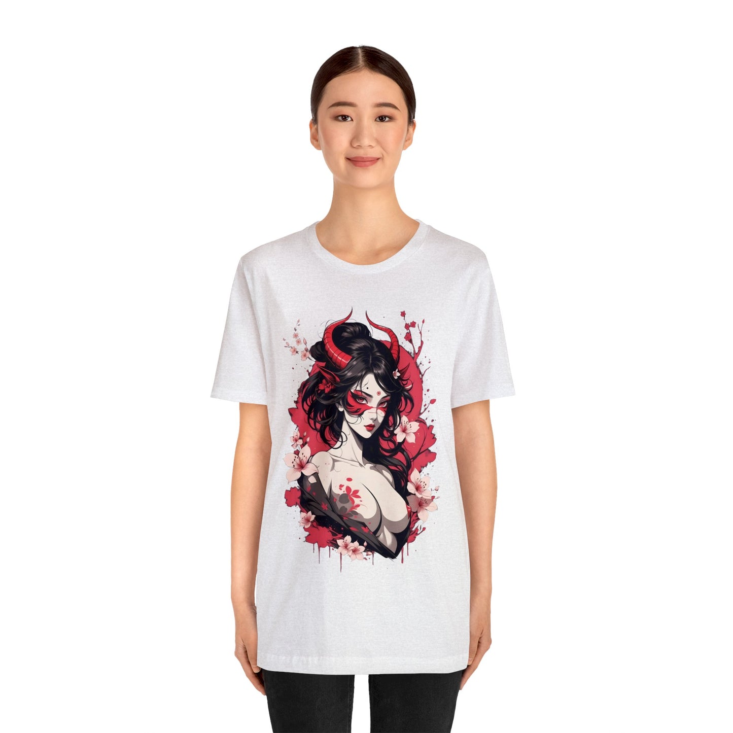 Kǎtōng Piàn - Oni Collection - Alecto - Unisex Jersey Short Sleeve Tee Printify