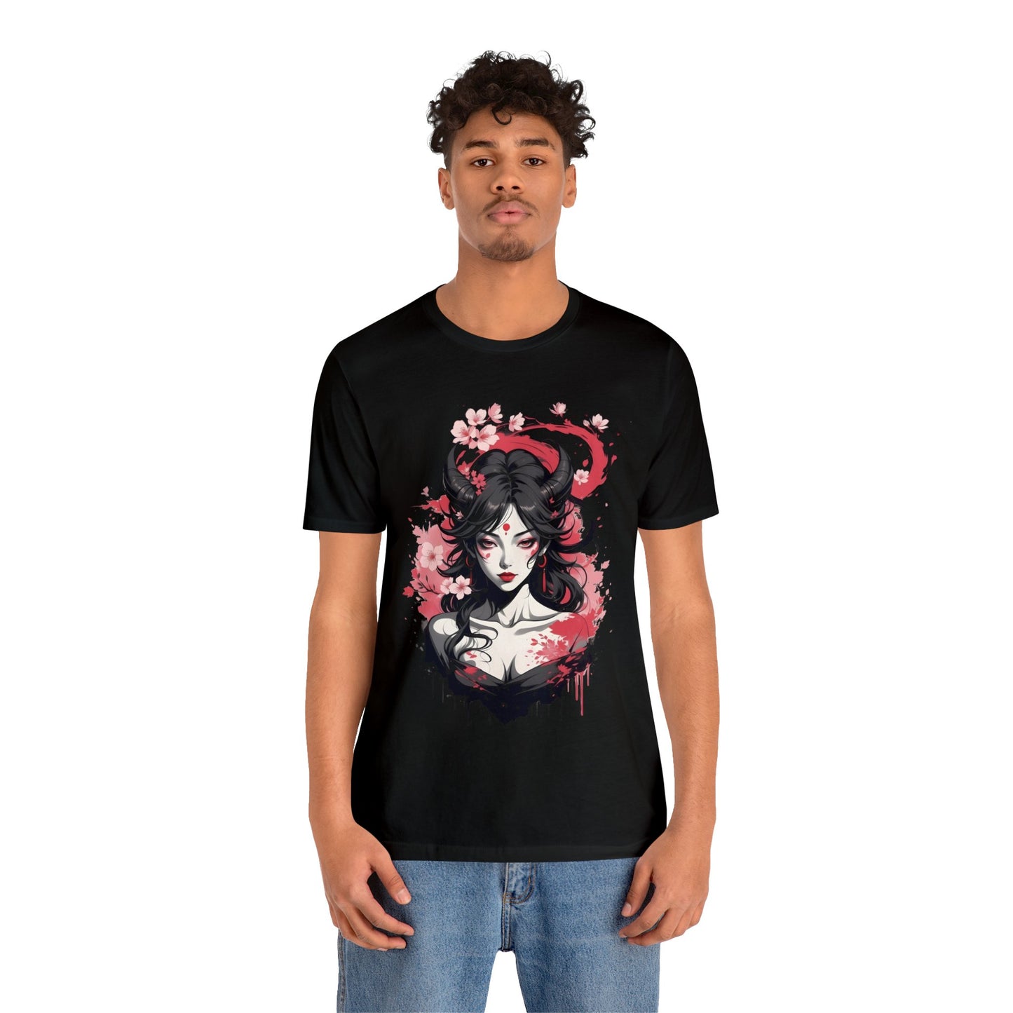 Kǎtōng Piàn - Oni Collection - Jahi - Unisex Jersey Short Sleeve Tee Printify