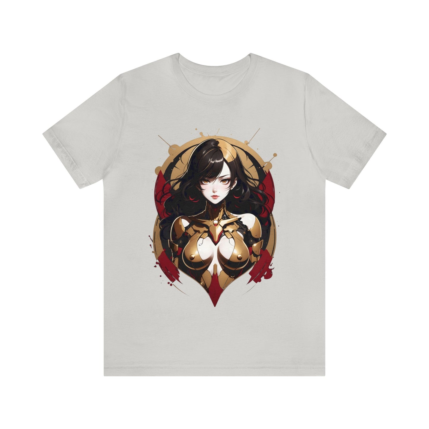 Kǎtōng Piàn - Mecha Girl Collection - Naomi - Unisex Jersey Short Sleeve Tee Printify