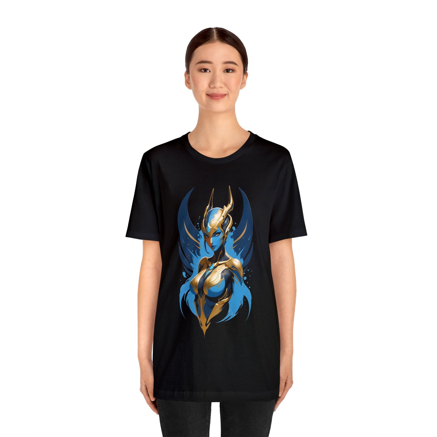 Kǎtōng Piàn - The Lotus Collection - Blythe - Unisex Jersey Short Sleeve Tee Printify