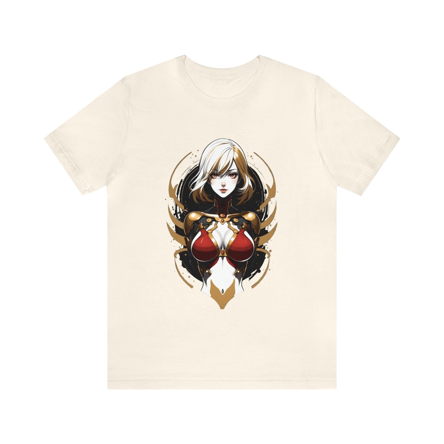 Kǎtōng Piàn - Mecha Girl Collection - Chloé - Unisex Jersey Short Sleeve Tee Printify