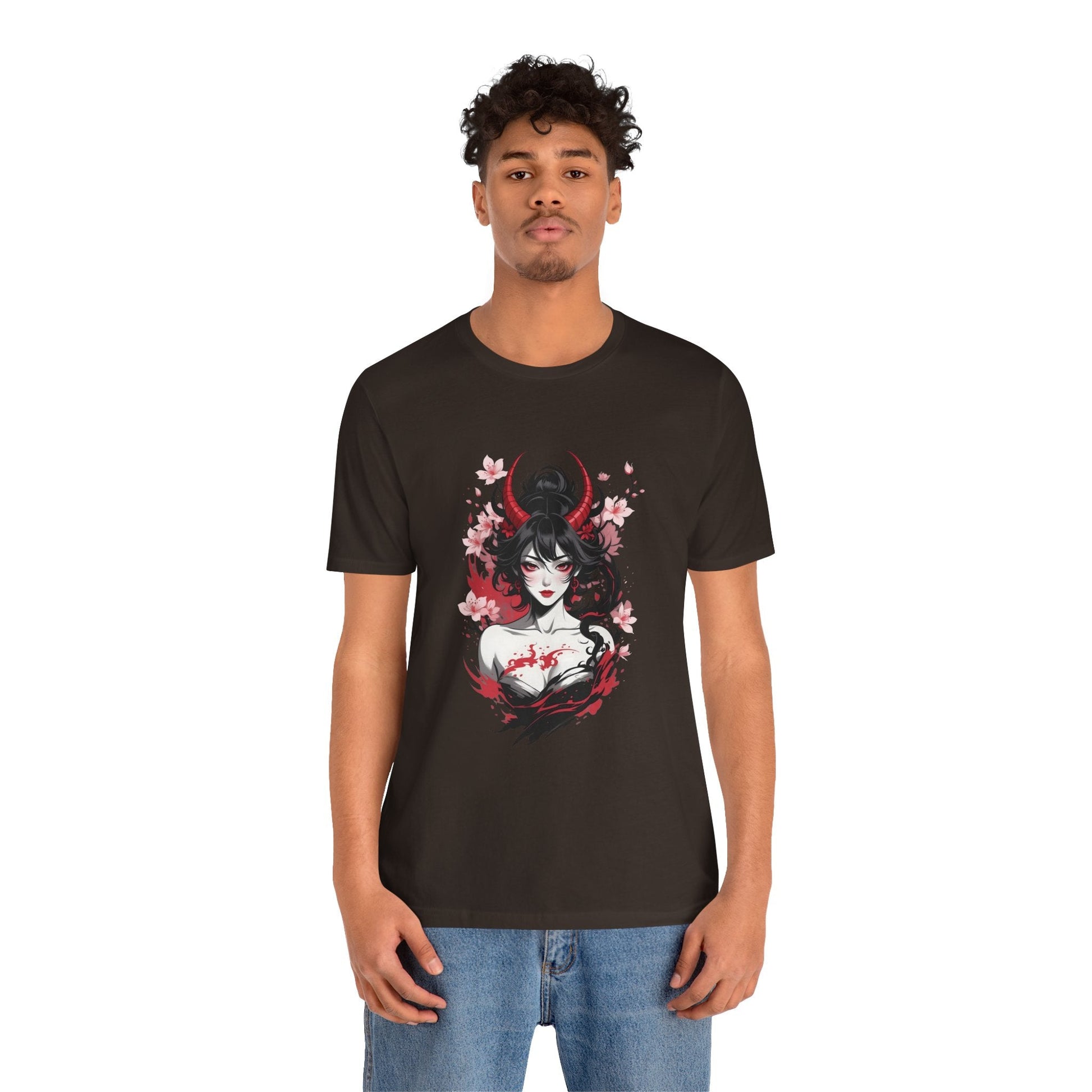 Kǎtōng Piàn - Oni Collection - Lamia - Unisex Jersey Short Sleeve Tee Printify