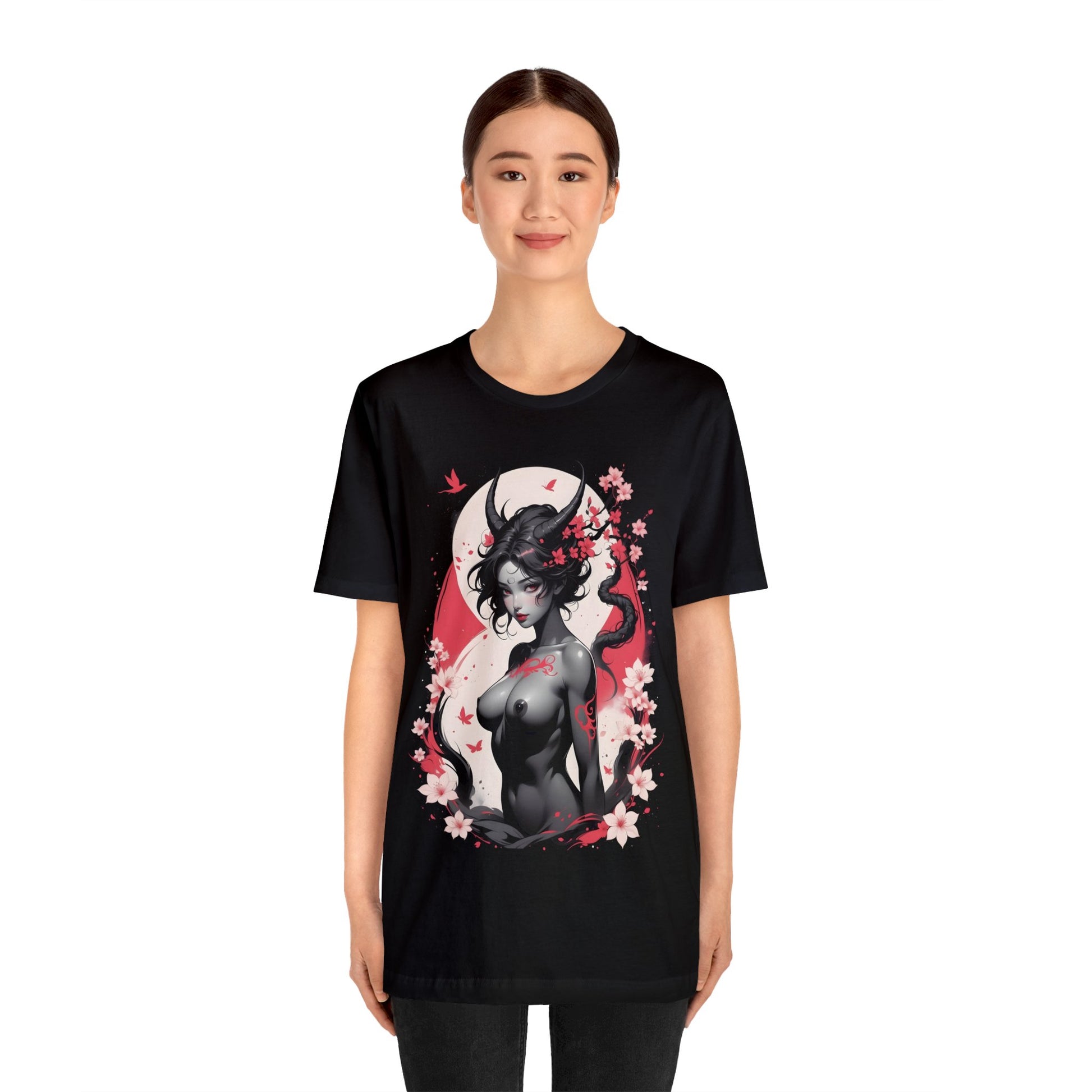 Kǎtōng Piàn - Oni Collection - Cheshmak - Unisex Jersey Short Sleeve Tee Printify