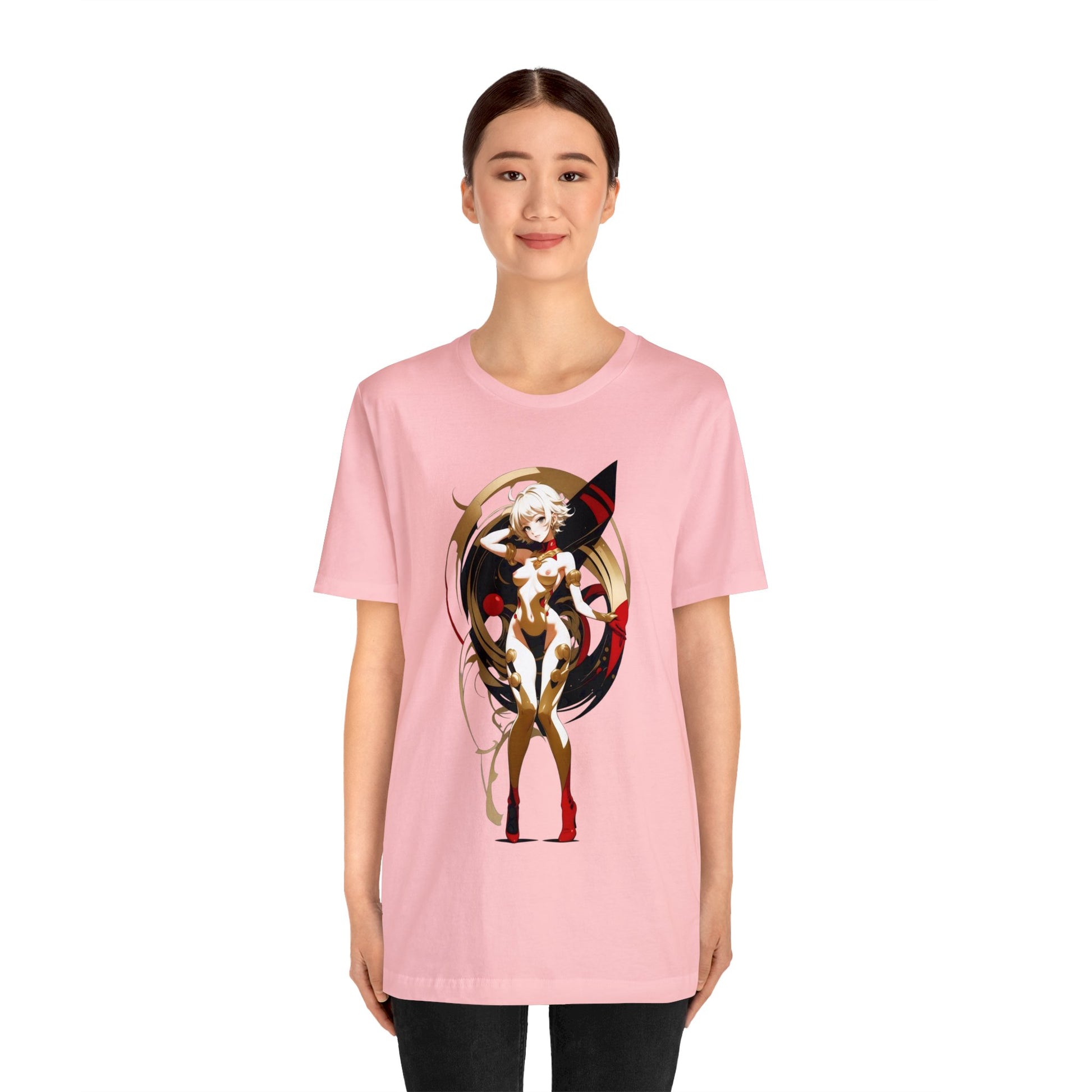 Kǎtōng Piàn - Mecha Girl Collection - Alice - Unisex Jersey Short Sleeve Tee Printify