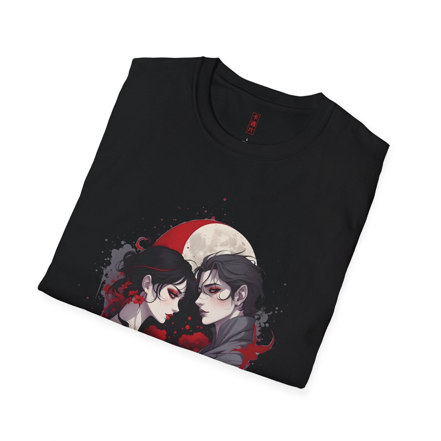 Kǎtōng Piàn - Vampires Collection - 004 - Unisex Softstyle T-Shirt Printify