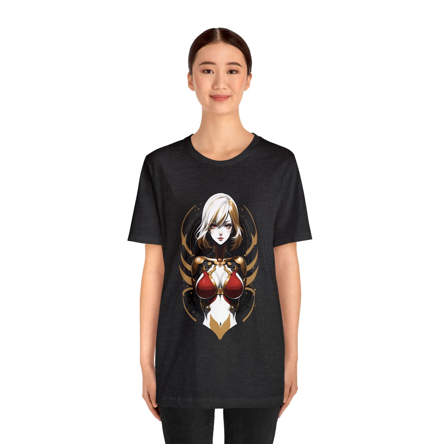 Kǎtōng Piàn - Mecha Girl Collection - Chloé - Unisex Jersey Short Sleeve Tee Printify