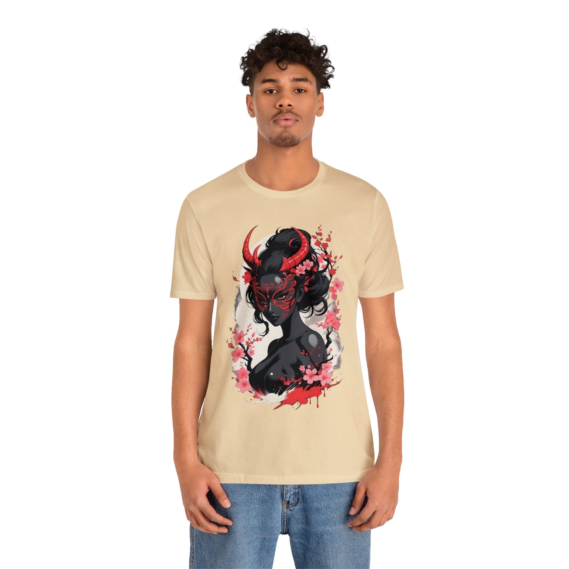 Kǎtōng Piàn - Oni Collection - Ammit - Unisex Jersey Short Sleeve Tee Printify