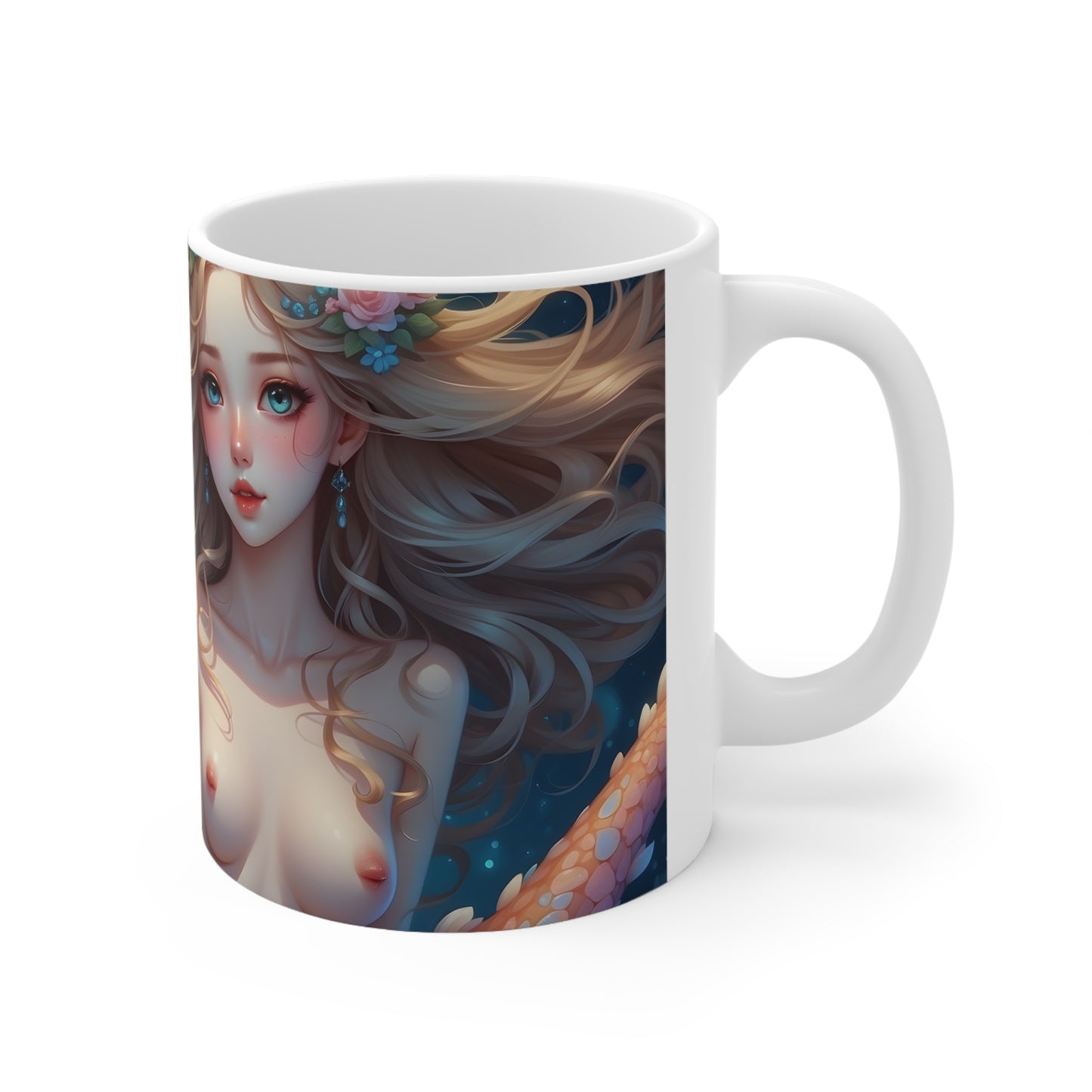 Kǎtōng Piàn - Mermaid Collection - 005 - Ceramic Mug Printify