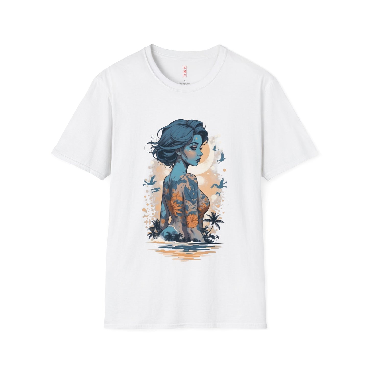 Kǎtōng Piàn - California Love Collection - 027 - Unisex Softstyle T-Shirt Printify