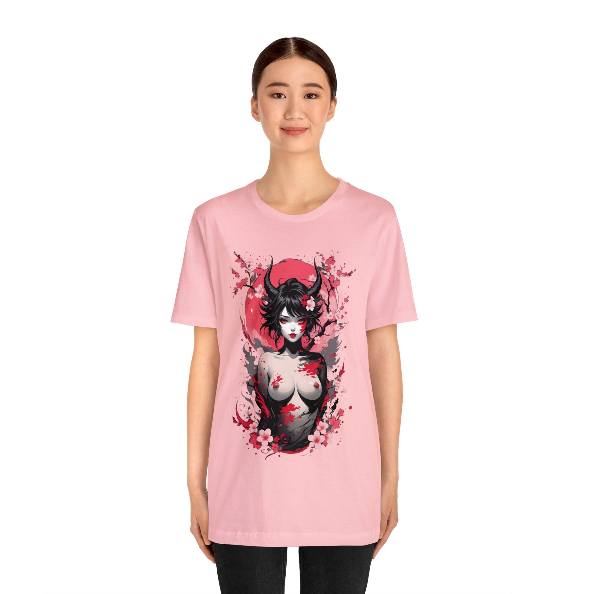 Kǎtōng Piàn - Oni Collection - Jorogumo - Unisex Jersey Short Sleeve Tee Printify