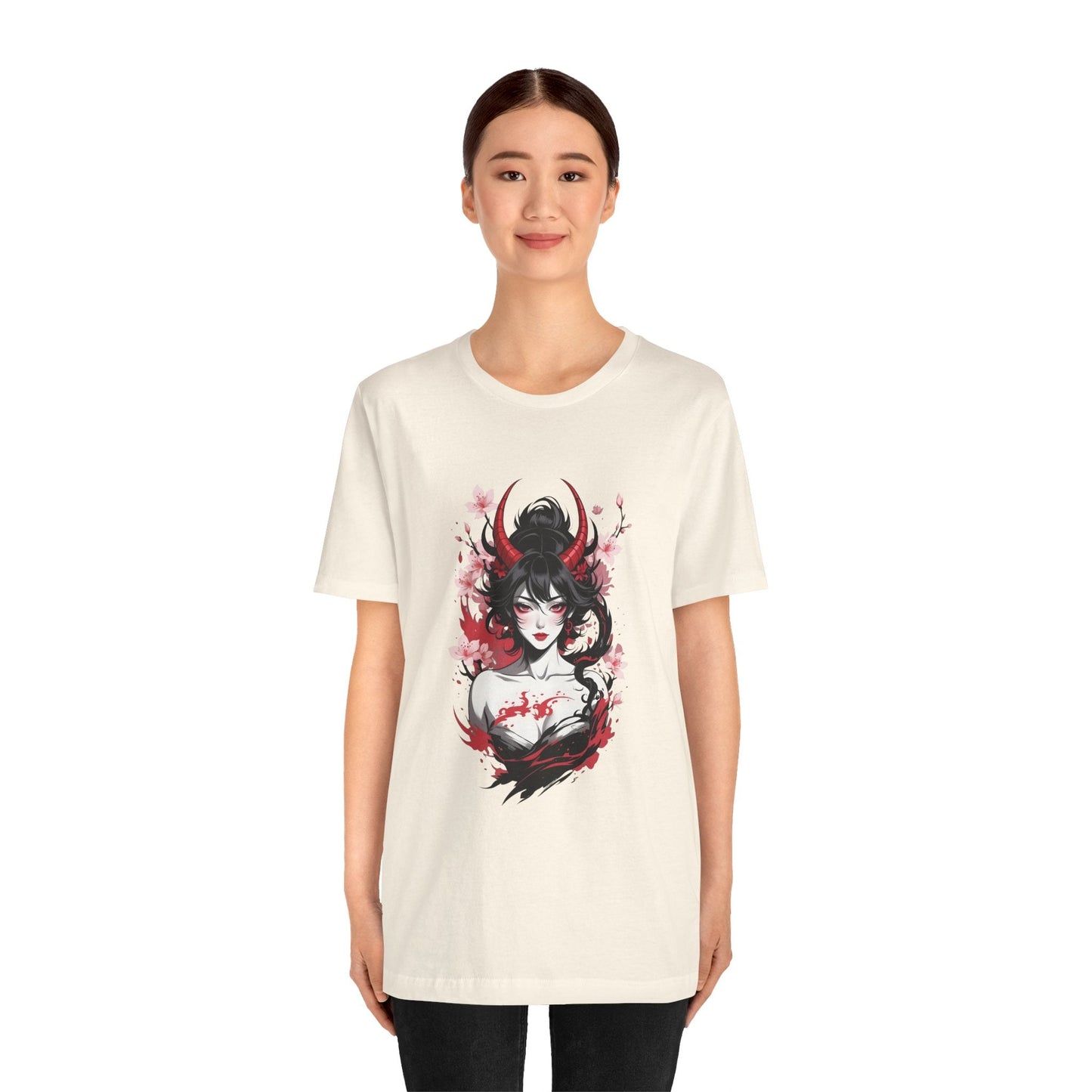 Kǎtōng Piàn - Oni Collection - Lamia - Unisex Jersey Short Sleeve Tee Printify