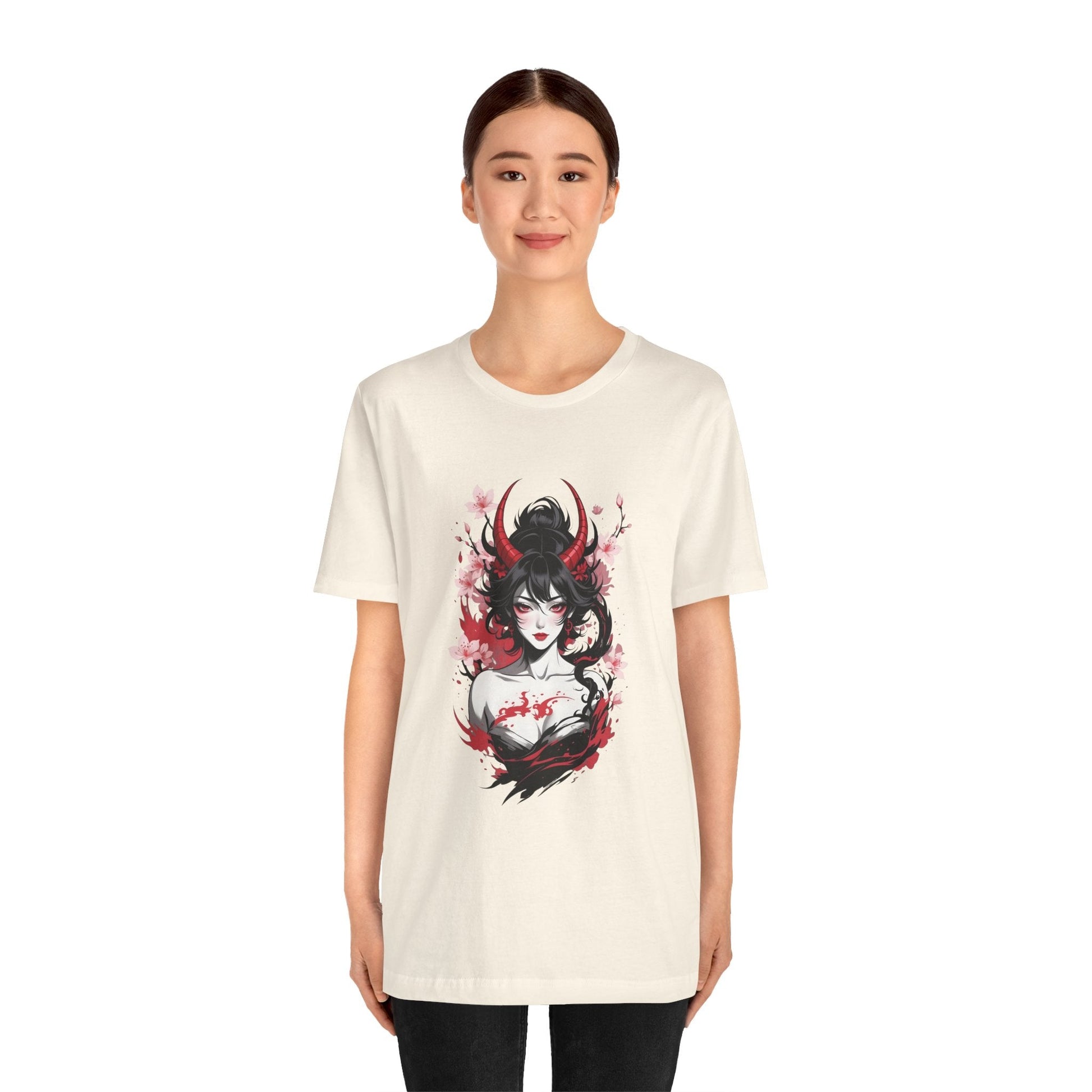 Kǎtōng Piàn - Oni Collection - Lamia - Unisex Jersey Short Sleeve Tee Printify