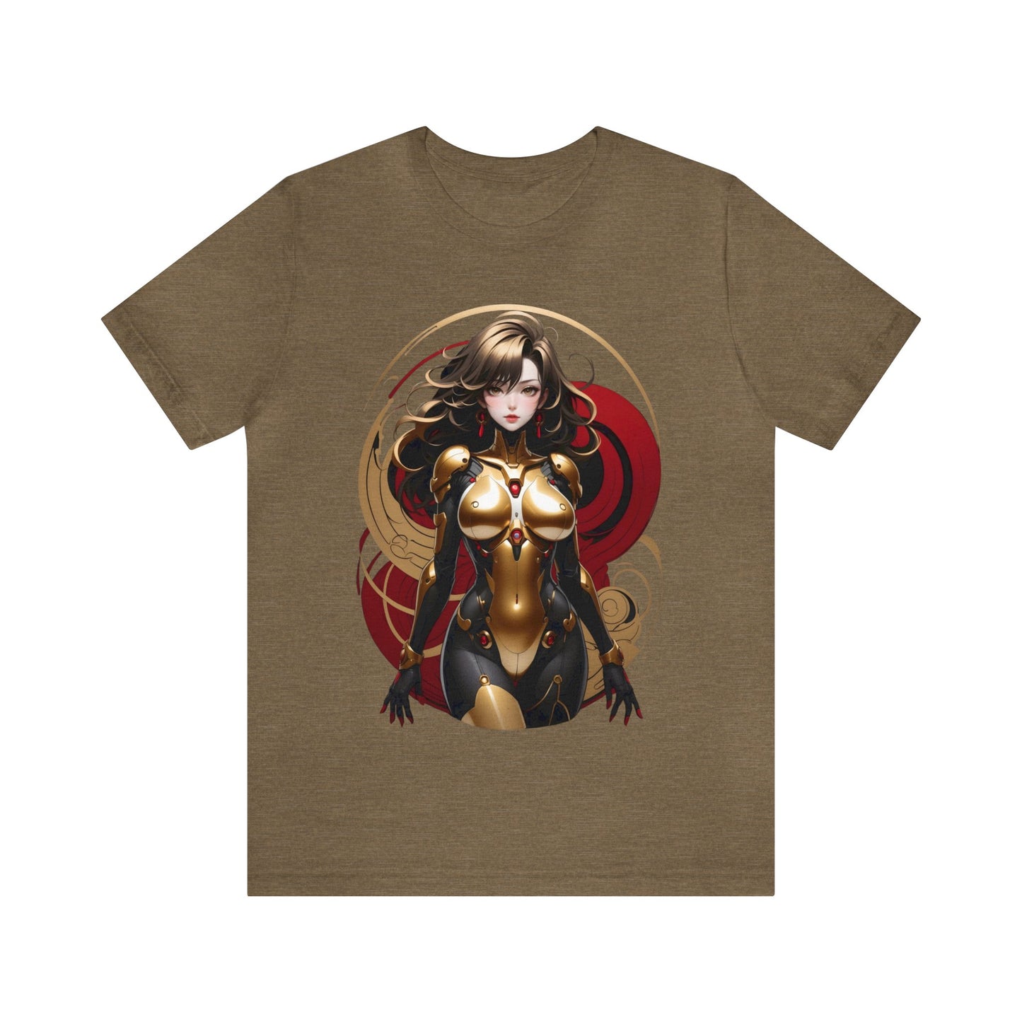 Kǎtōng Piàn - Mecha Girl Collection - Ava - Unisex Jersey Short Sleeve Tee Printify
