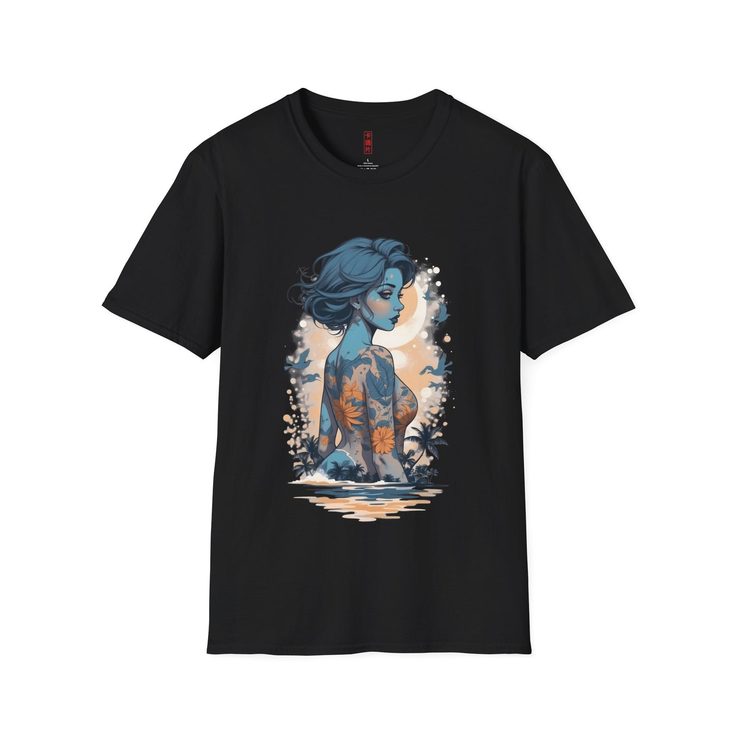 Kǎtōng Piàn - California Love Collection - 027 - Unisex Softstyle T-Shirt Printify