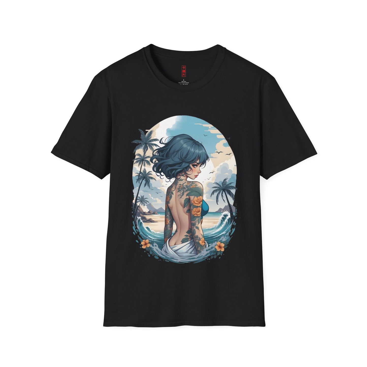 Kǎtōng Piàn - California Love Collection - 002 - Unisex Softstyle T-Shirt Printify