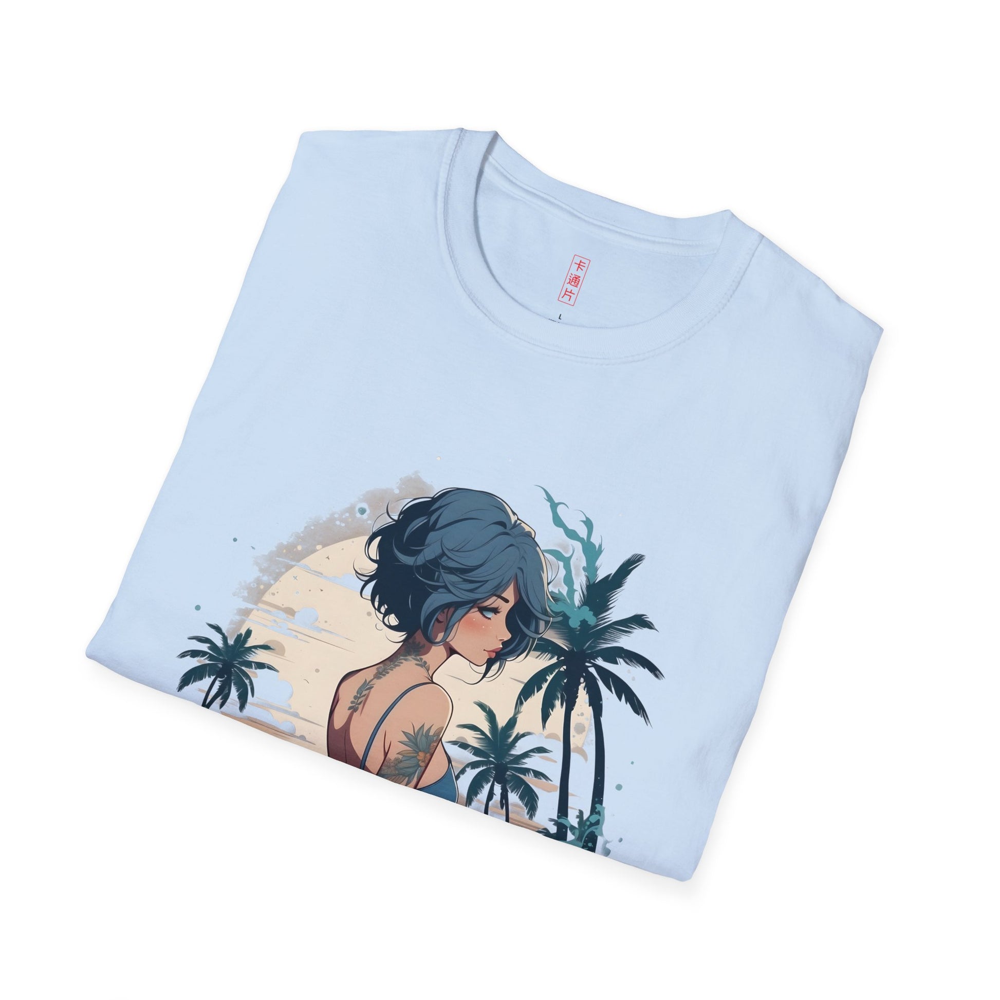 Kǎtōng Piàn - California Love Collection - 024 - Unisex Softstyle T-Shirt Printify