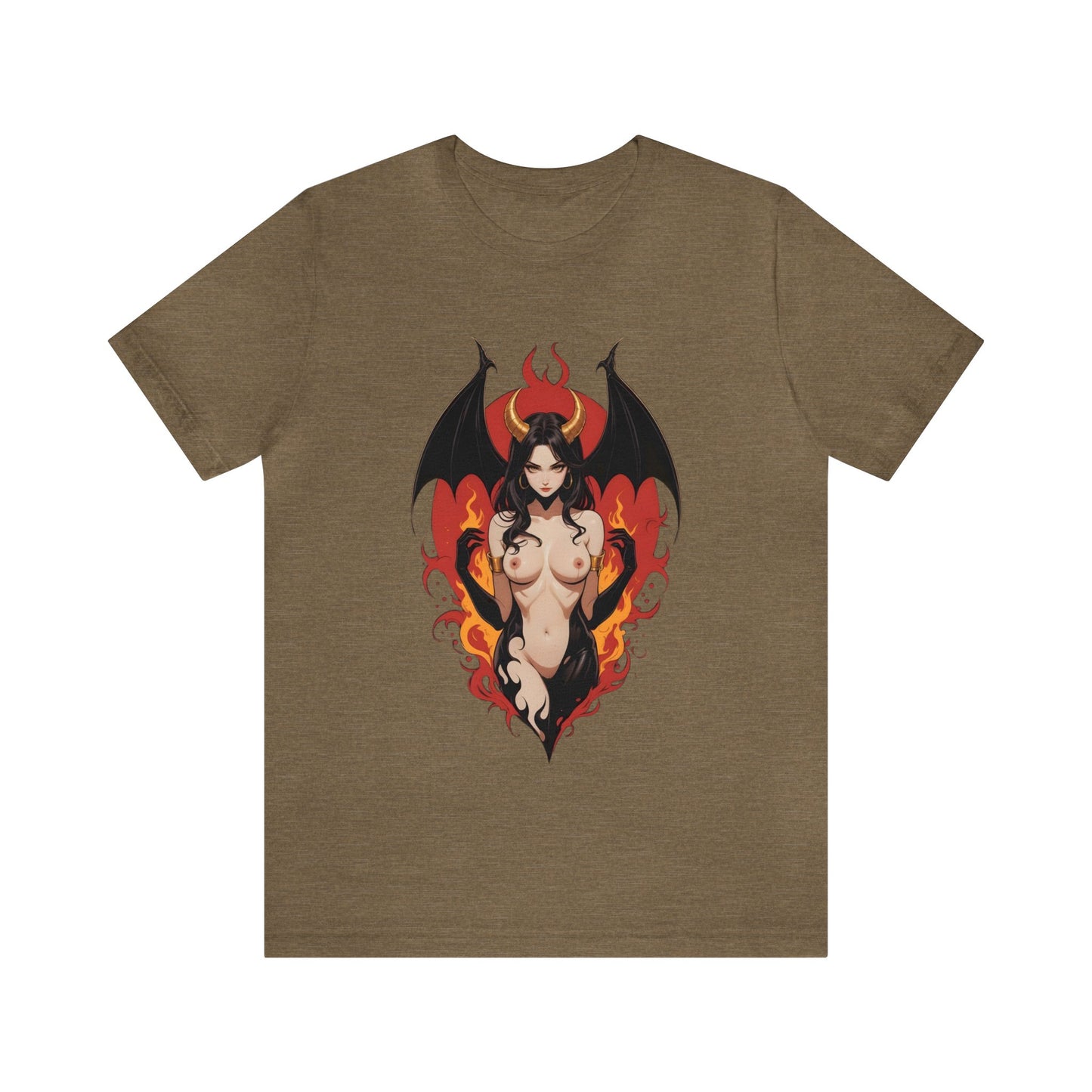 Kǎtōng Piàn - Devil Woman Collection - Devany - Unisex Jersey Short Sleeve Tee Printify