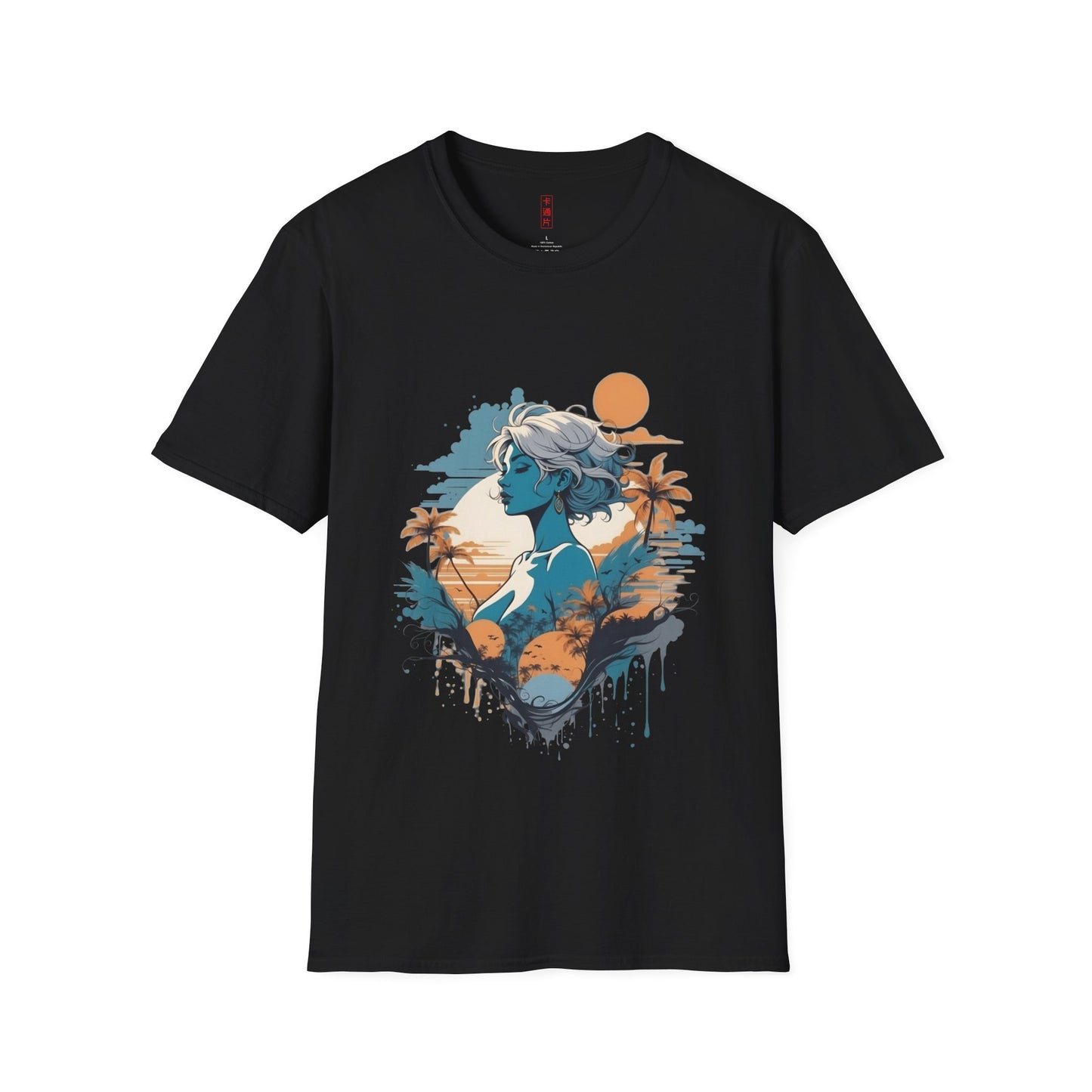 Kǎtōng Piàn - California Love Collection - 042 - Unisex Softstyle T-Shirt Printify