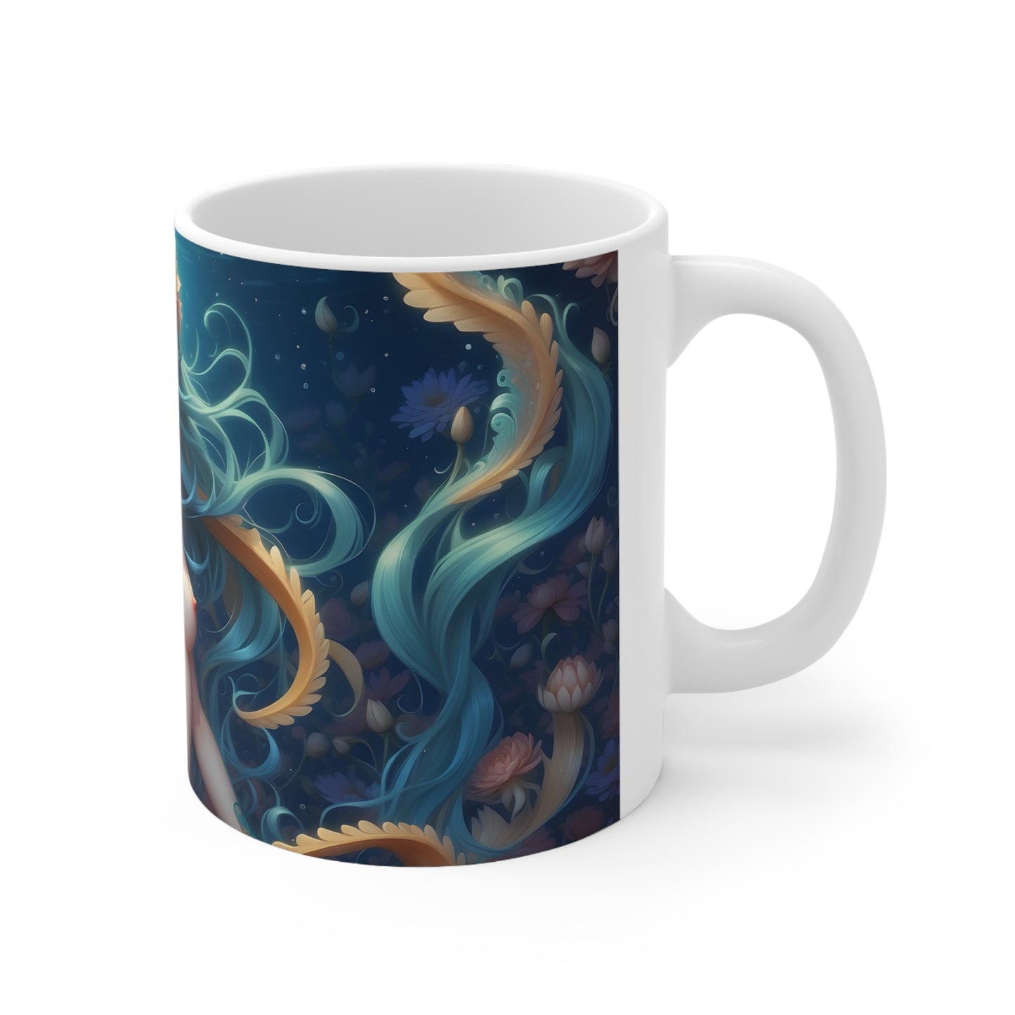 Kǎtōng Piàn - Mermaid Collection - 006 - Ceramic Mug Printify