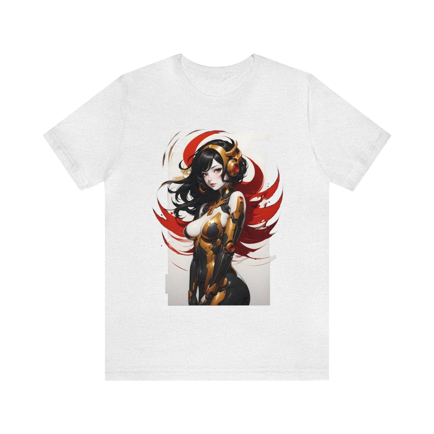 Kǎtōng Piàn - Mecha Girl Collection - Valentina - Unisex Jersey Short Sleeve Tee Printify
