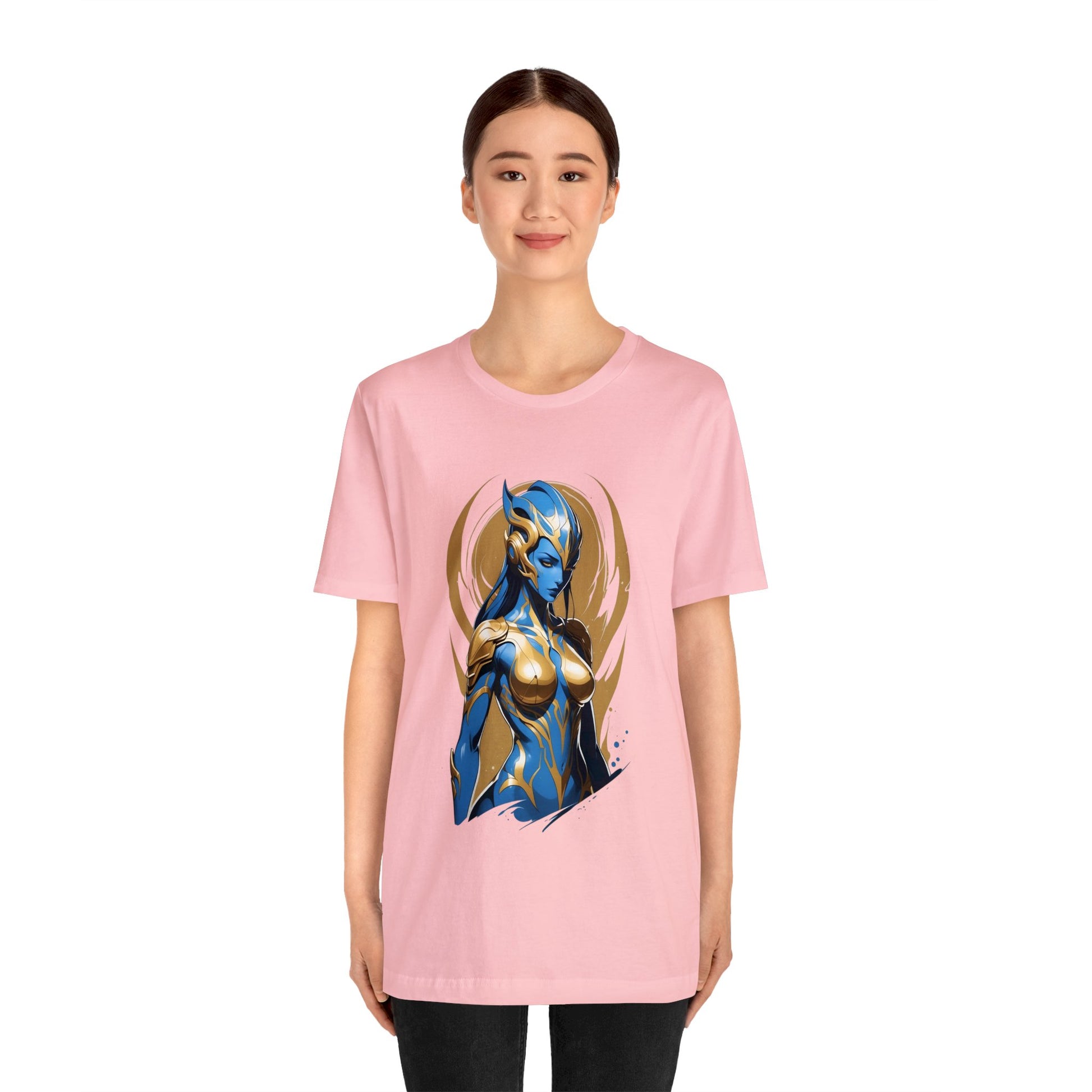 Kǎtōng Piàn - The Lotus Collection - Erzilia - Unisex Jersey Short Sleeve Tee Printify
