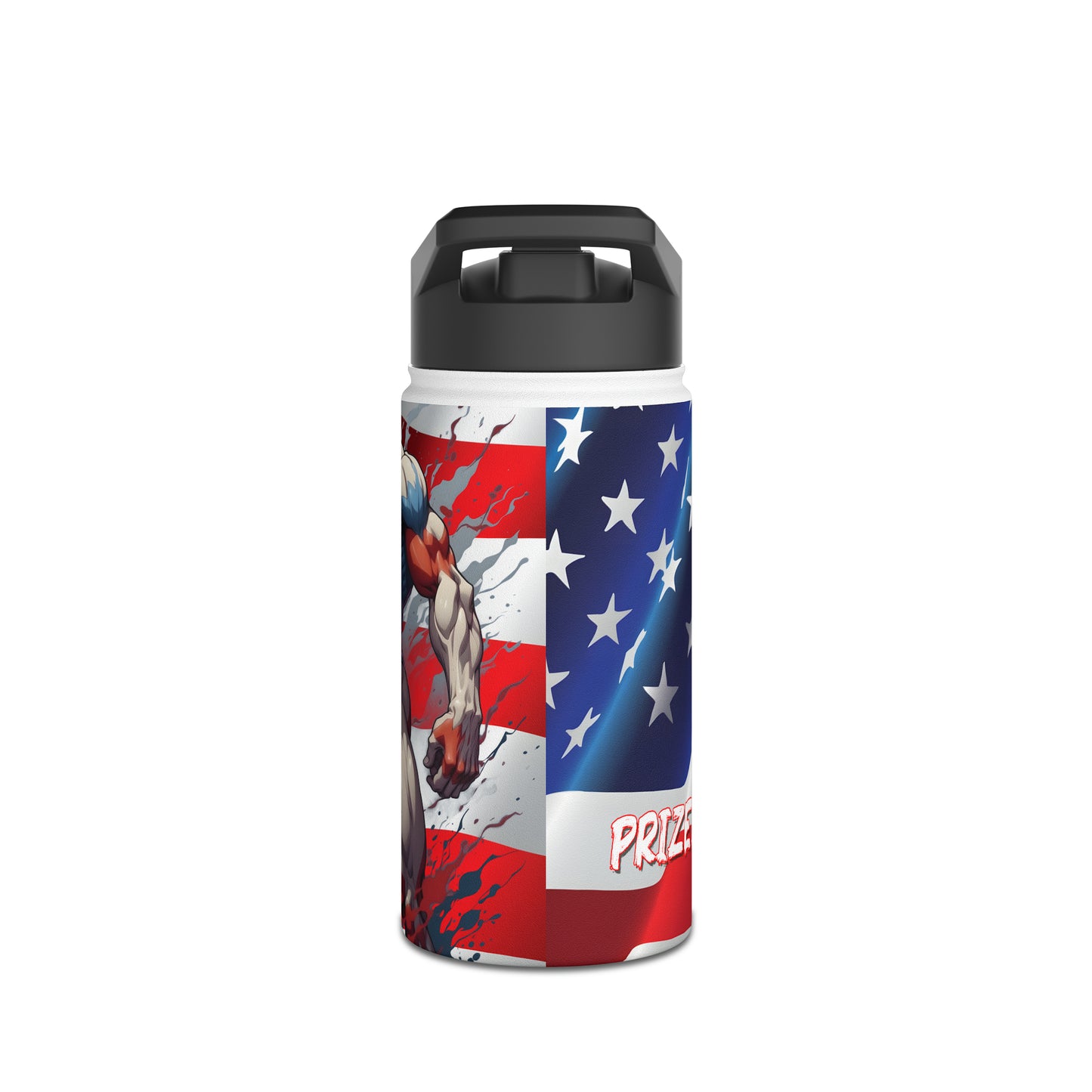 Kǎtōng Piàn - Prized Fighter Collection - America - 006 - Stainless Steel Water Bottle, Standard Lid - Verdine Daniels