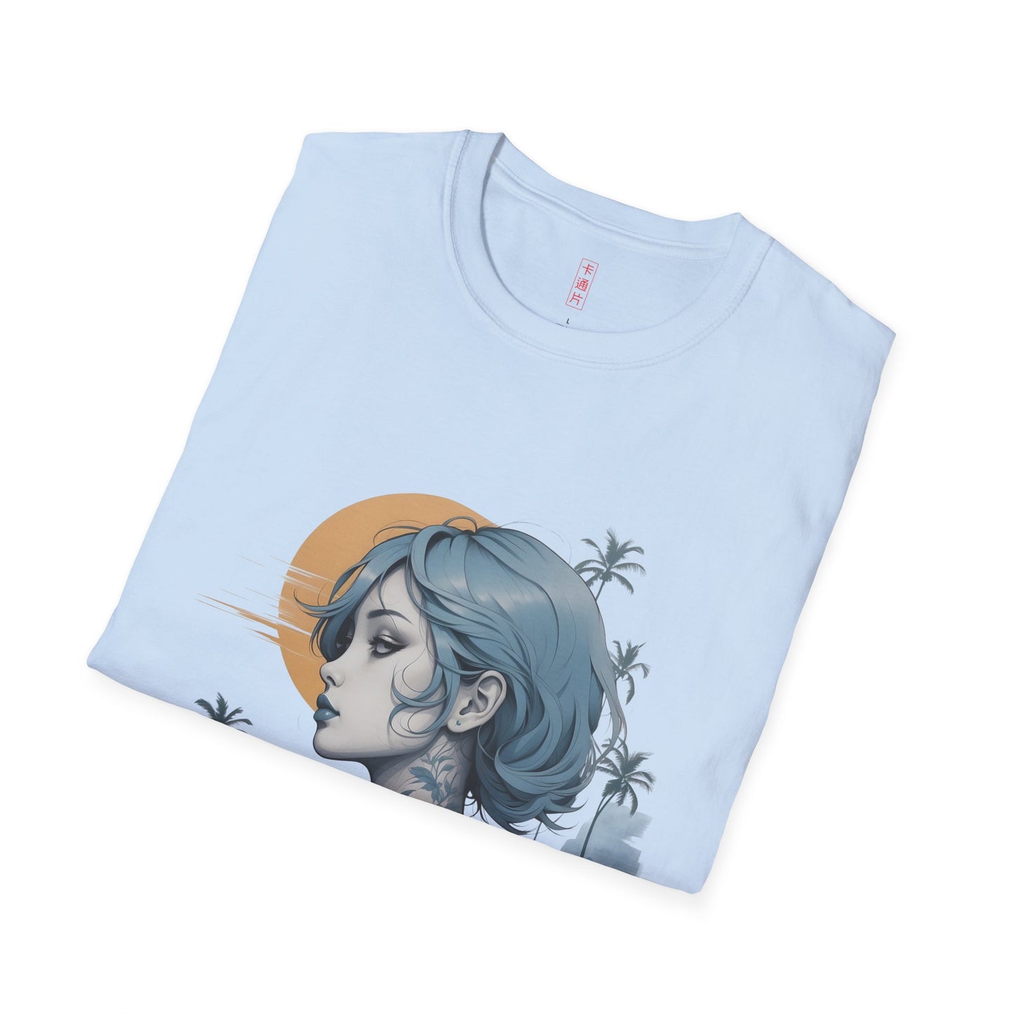 Kǎtōng Piàn - California Love Collection - 038 - Unisex Softstyle T-Shirt Printify