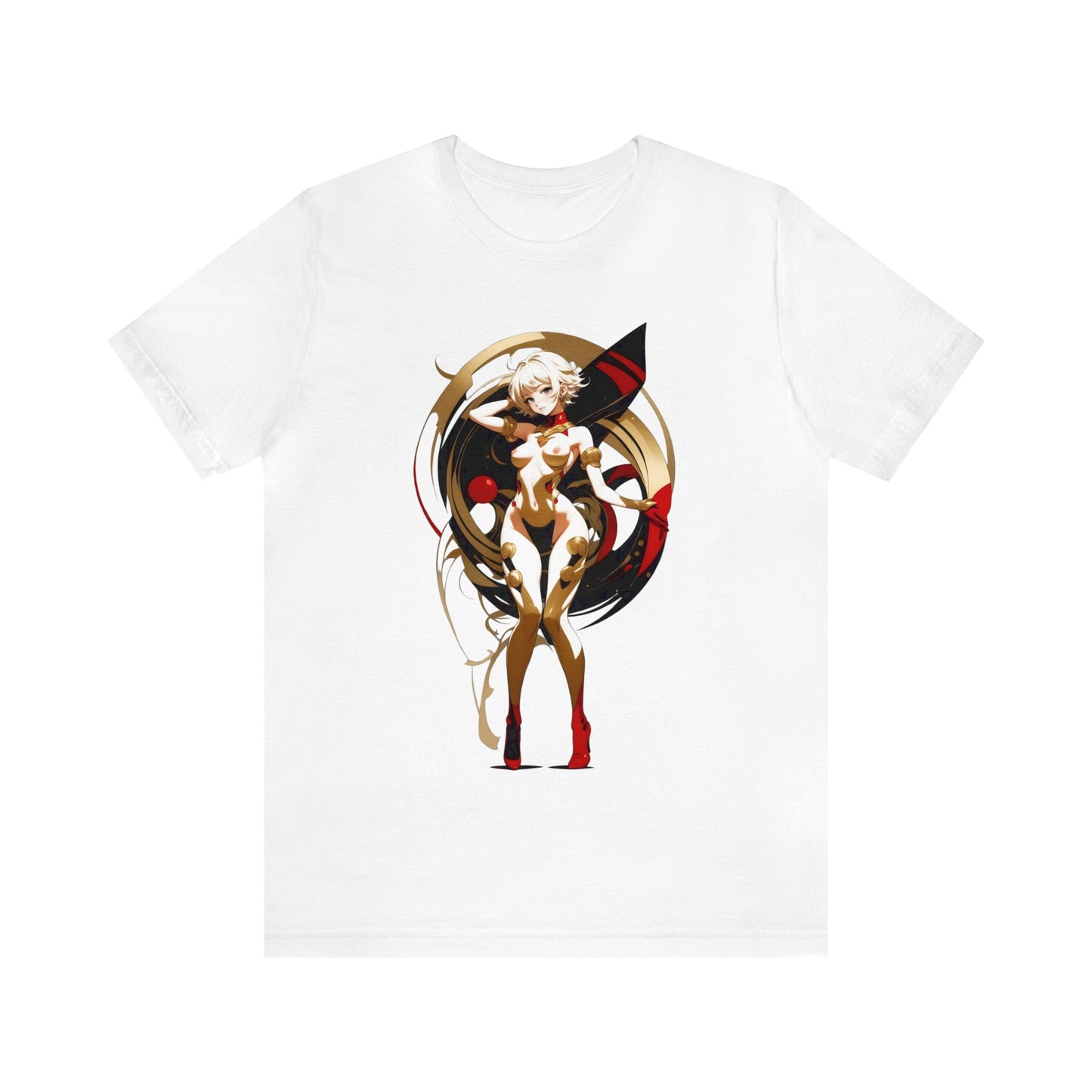 Kǎtōng Piàn - Mecha Girl Collection - Alice - Unisex Jersey Short Sleeve Tee Printify