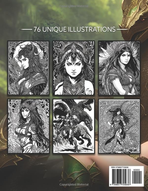 Dragon Riders Adult Colouring Book Verdine Daniels