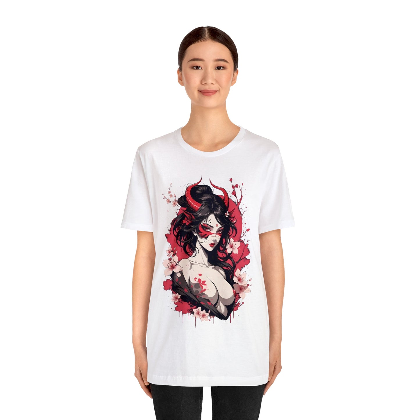 Kǎtōng Piàn - Oni Collection - Alecto - Unisex Jersey Short Sleeve Tee Printify