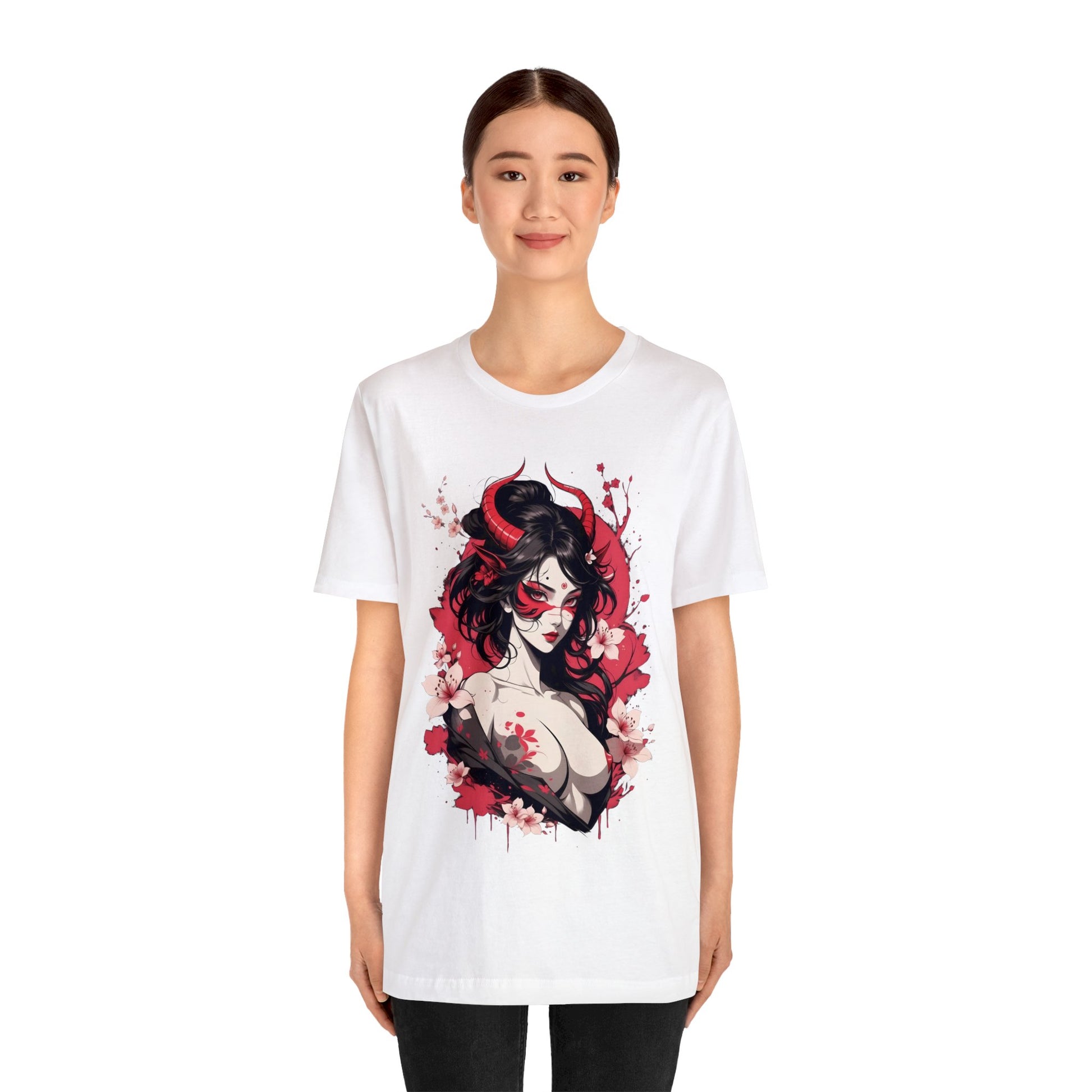 Kǎtōng Piàn - Oni Collection - Alecto - Unisex Jersey Short Sleeve Tee Printify