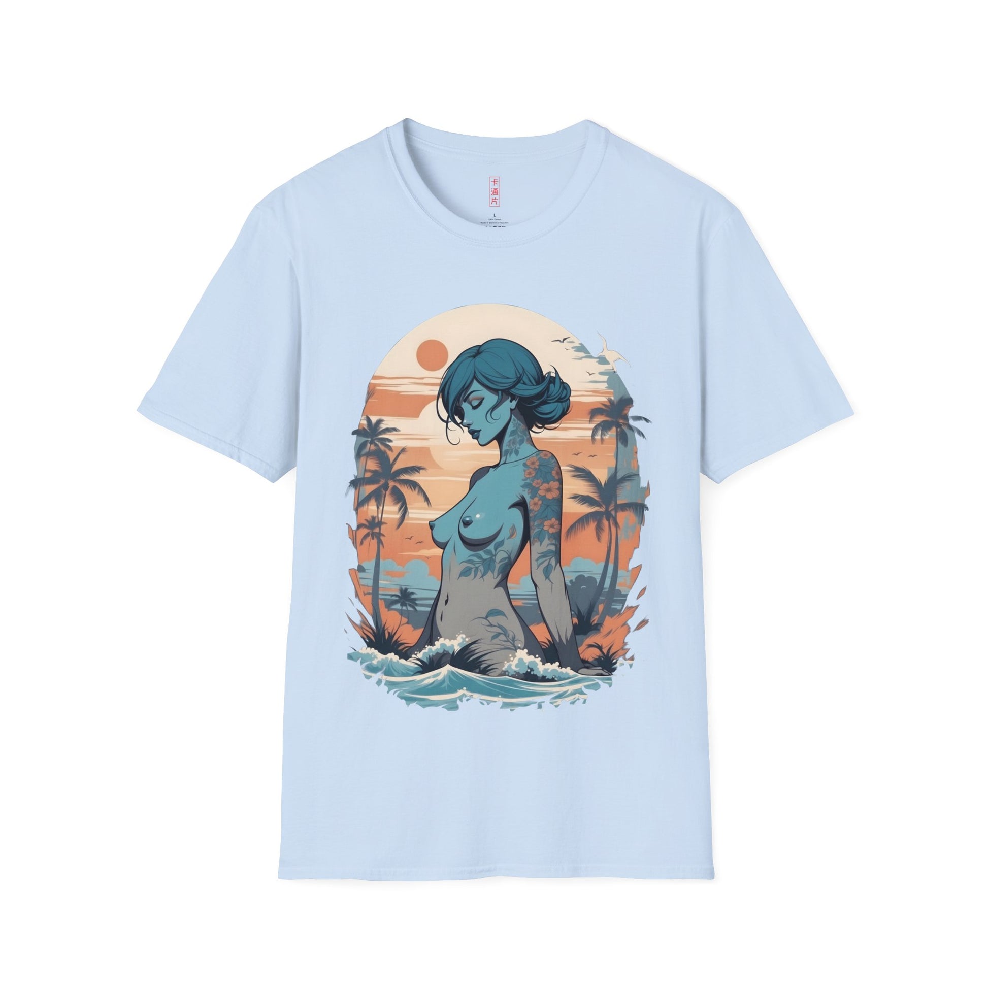 Kǎtōng Piàn - California Love Collection - 011 - Unisex Softstyle T-Shirt Printify