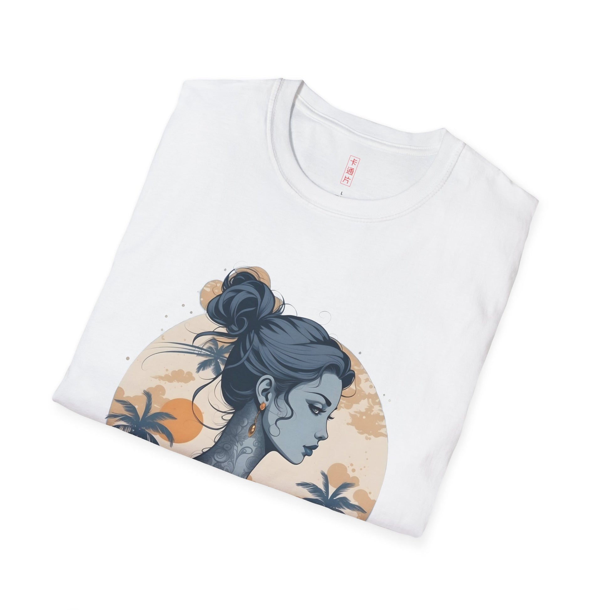 Kǎtōng Piàn - California Love Collection - 035 - Unisex Softstyle T-Shirt Printify