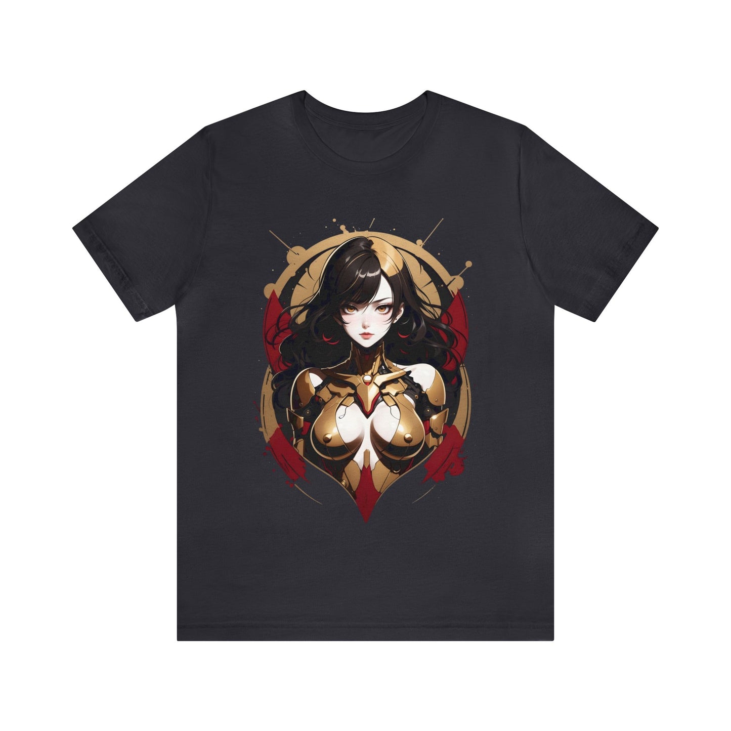 Kǎtōng Piàn - Mecha Girl Collection - Naomi - Unisex Jersey Short Sleeve Tee Printify