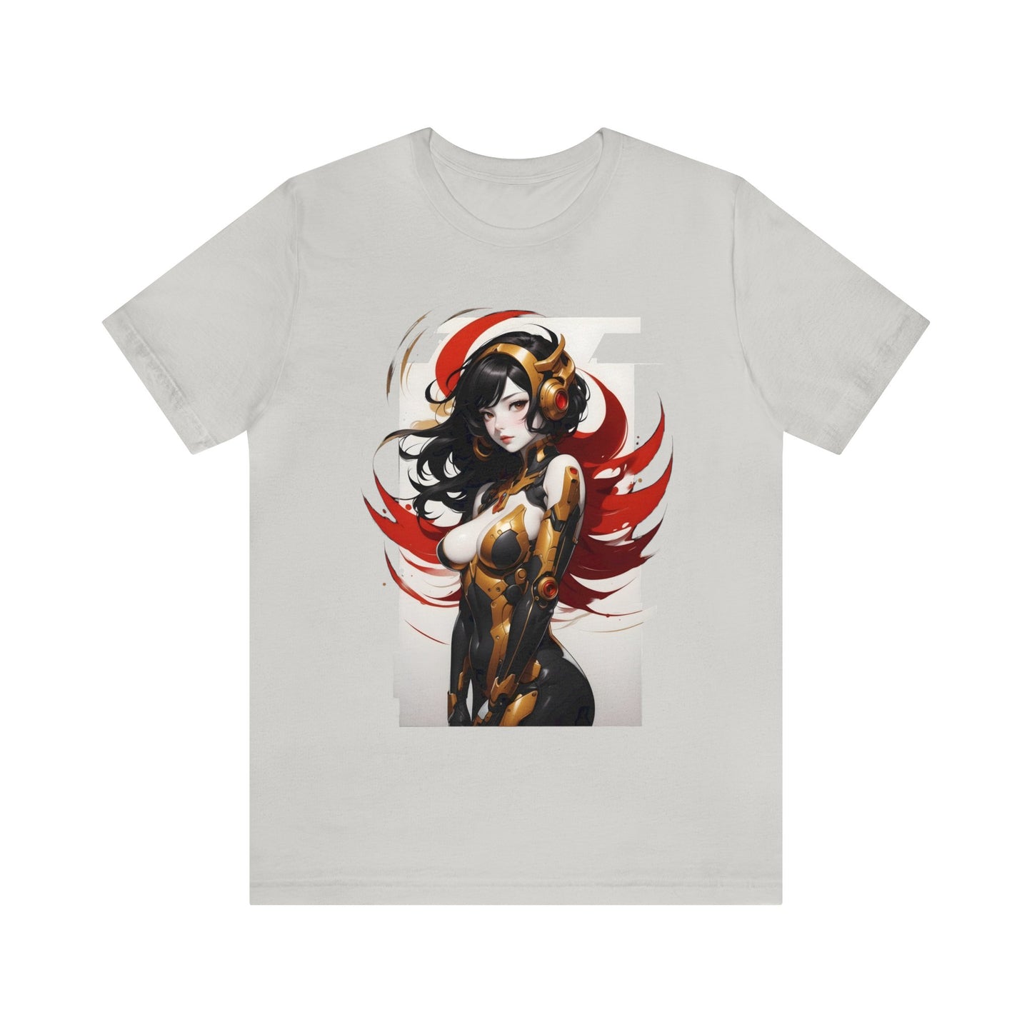 Kǎtōng Piàn - Mecha Girl Collection - Valentina - Unisex Jersey Short Sleeve Tee Printify