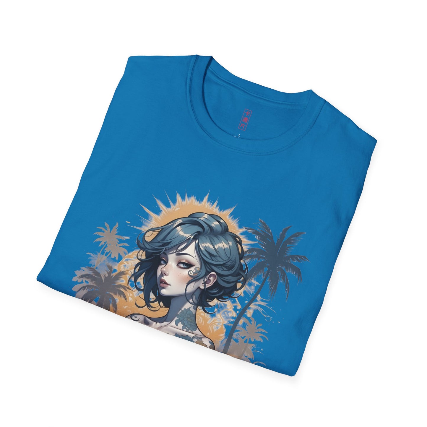 Kǎtōng Piàn - California Love Collection - 036 - Unisex Softstyle T-Shirt Printify