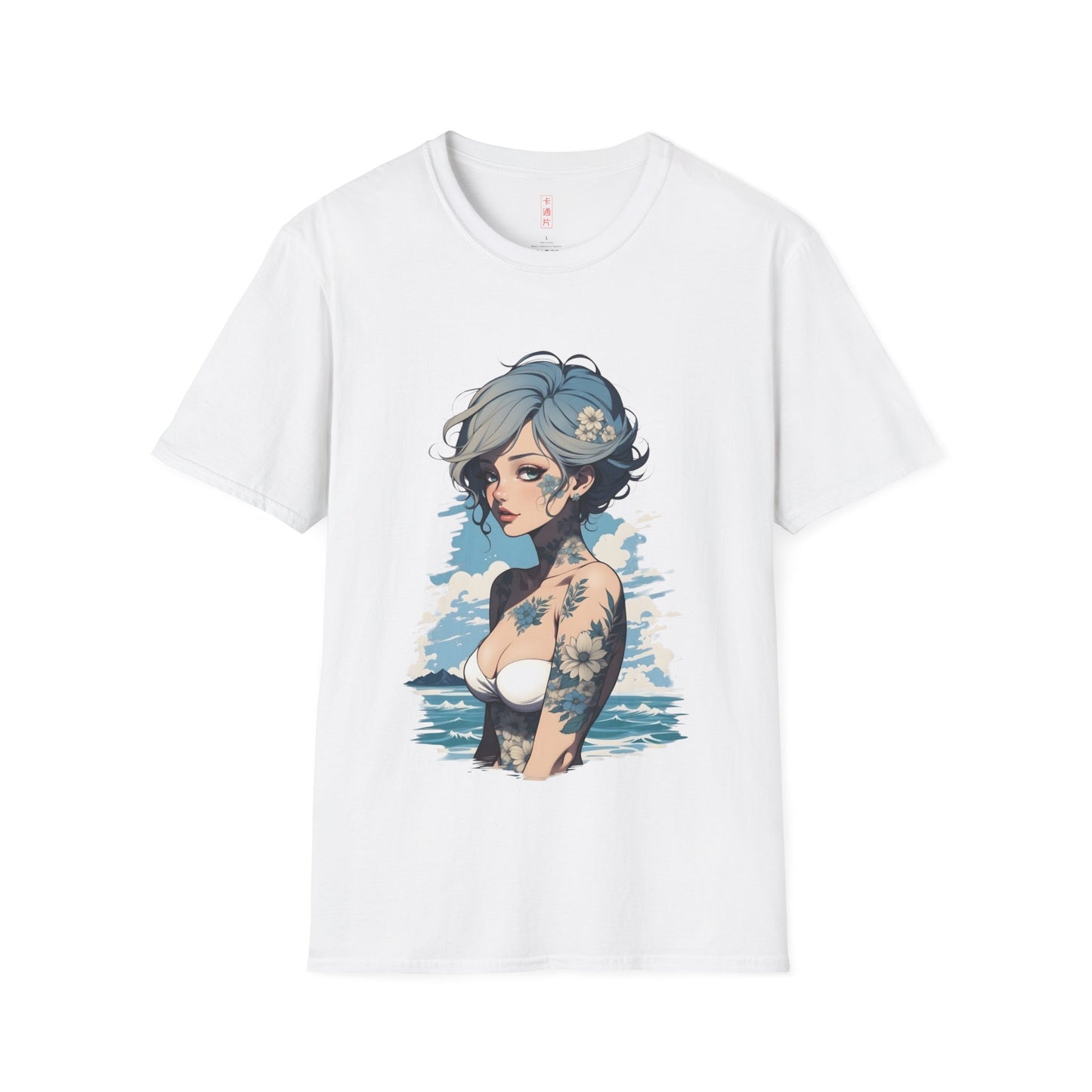 Kǎtōng Piàn - California Love Collection - 039 - Unisex Softstyle T-Shirt Printify