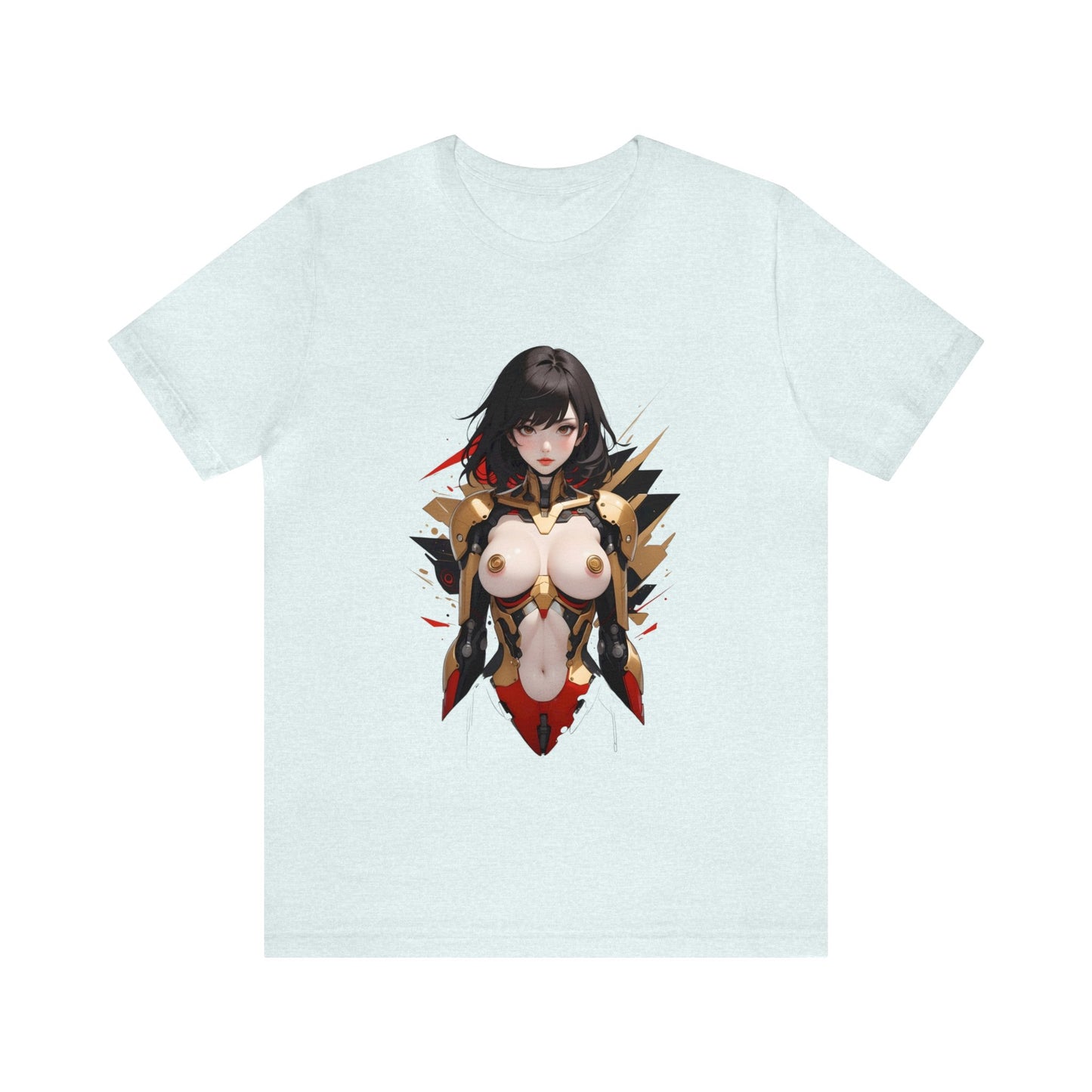 Kǎtōng Piàn - Mecha Girl Collection - Anna - Unisex Jersey Short Sleeve Tee Printify