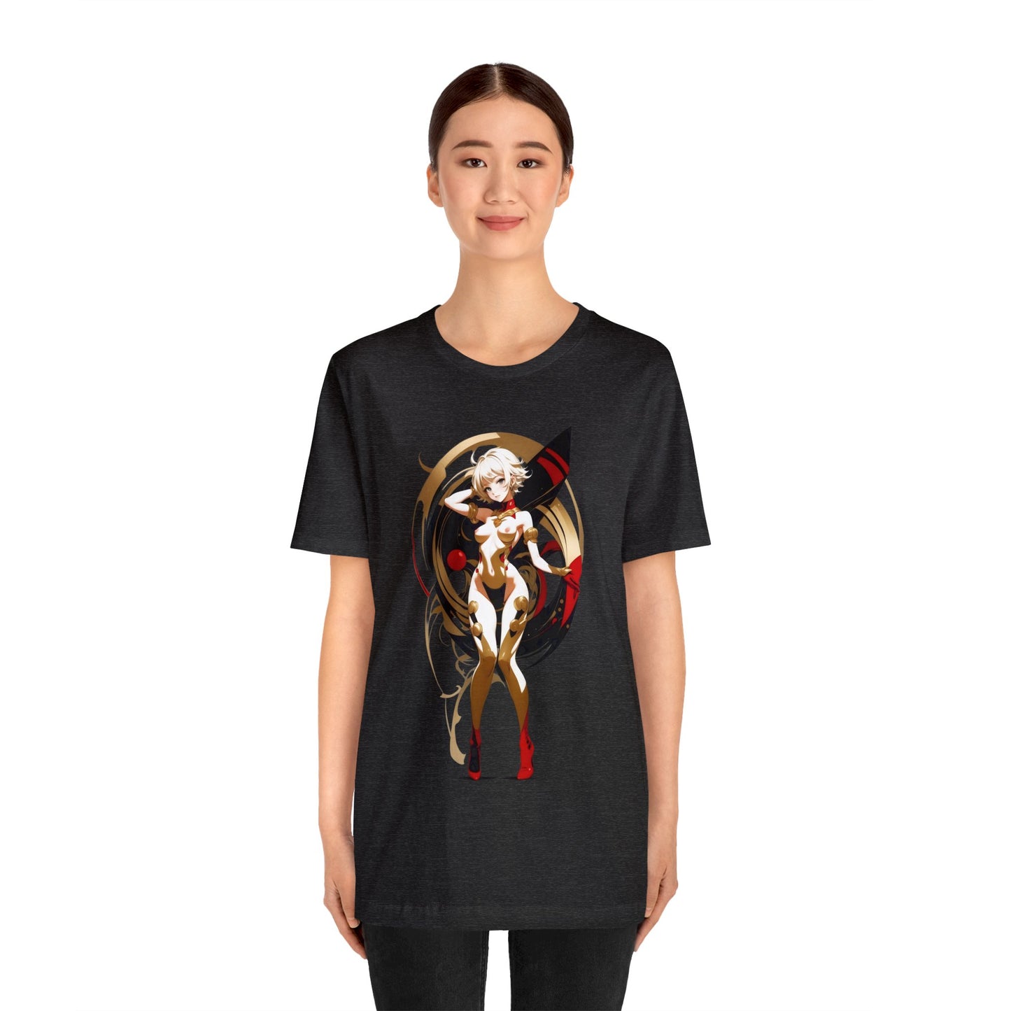 Kǎtōng Piàn - Mecha Girl Collection - Alice - Unisex Jersey Short Sleeve Tee Printify
