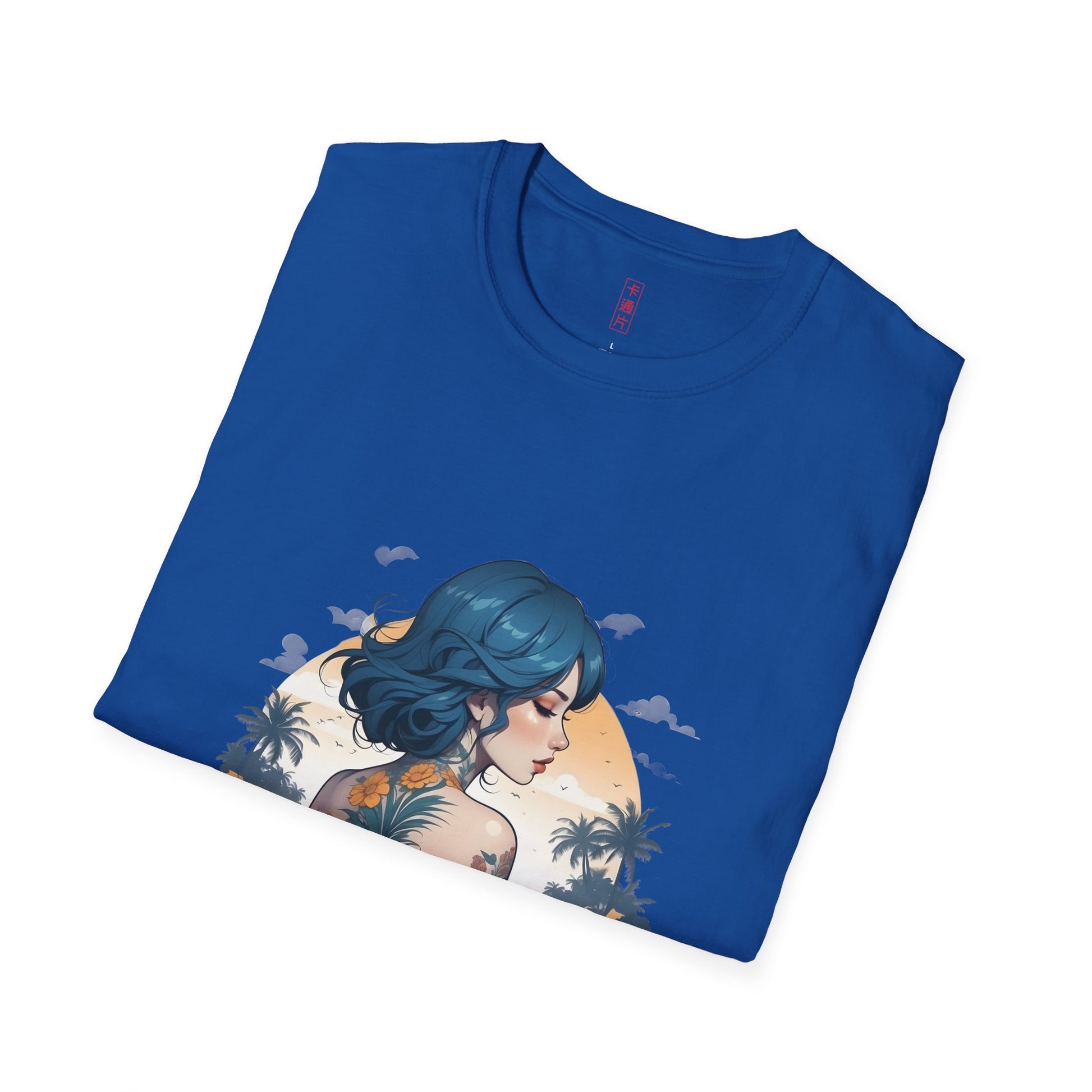 Kǎtōng Piàn - California Love Collection - 043 - Unisex Softstyle T-Shirt Printify