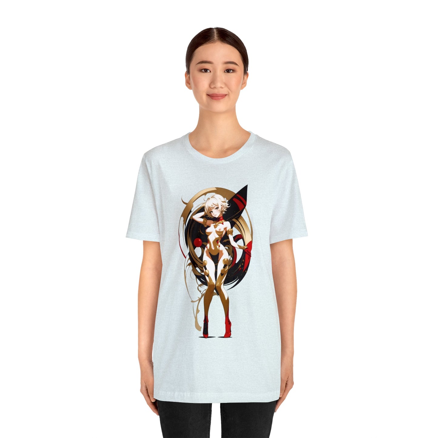 Kǎtōng Piàn - Mecha Girl Collection - Alice - Unisex Jersey Short Sleeve Tee Printify