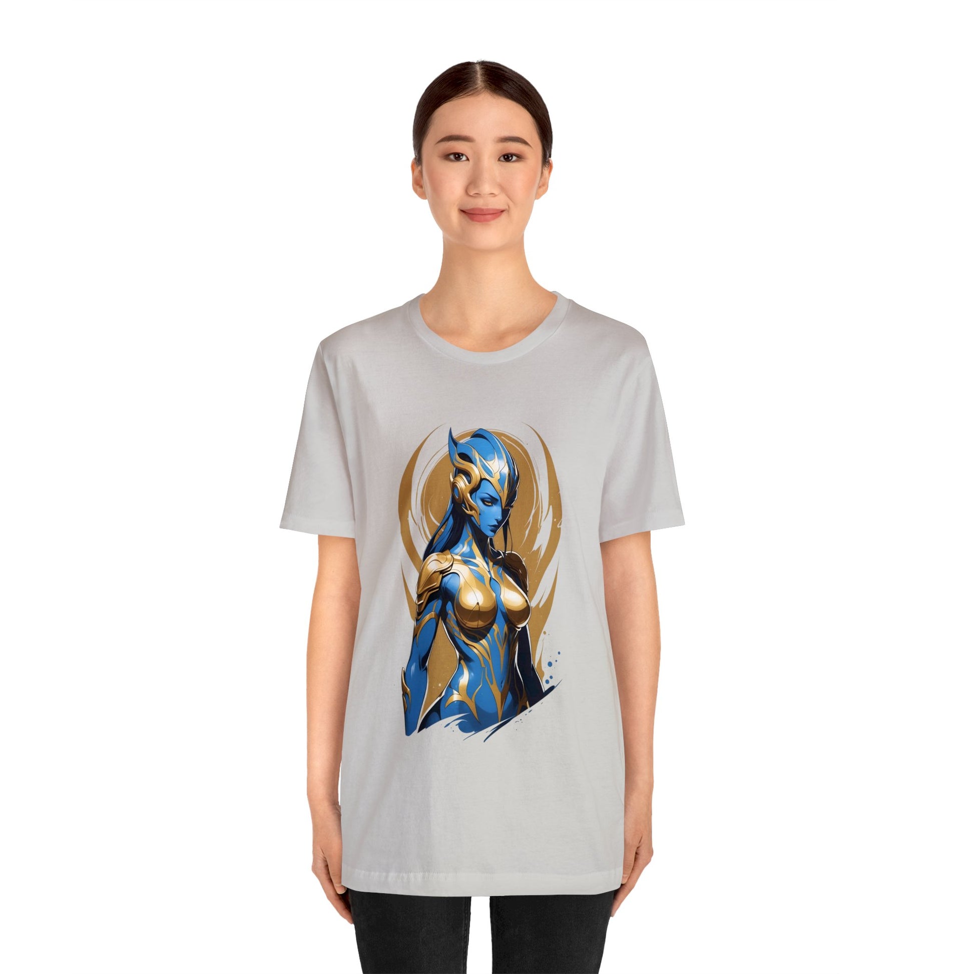 Kǎtōng Piàn - The Lotus Collection - Erzilia - Unisex Jersey Short Sleeve Tee Printify