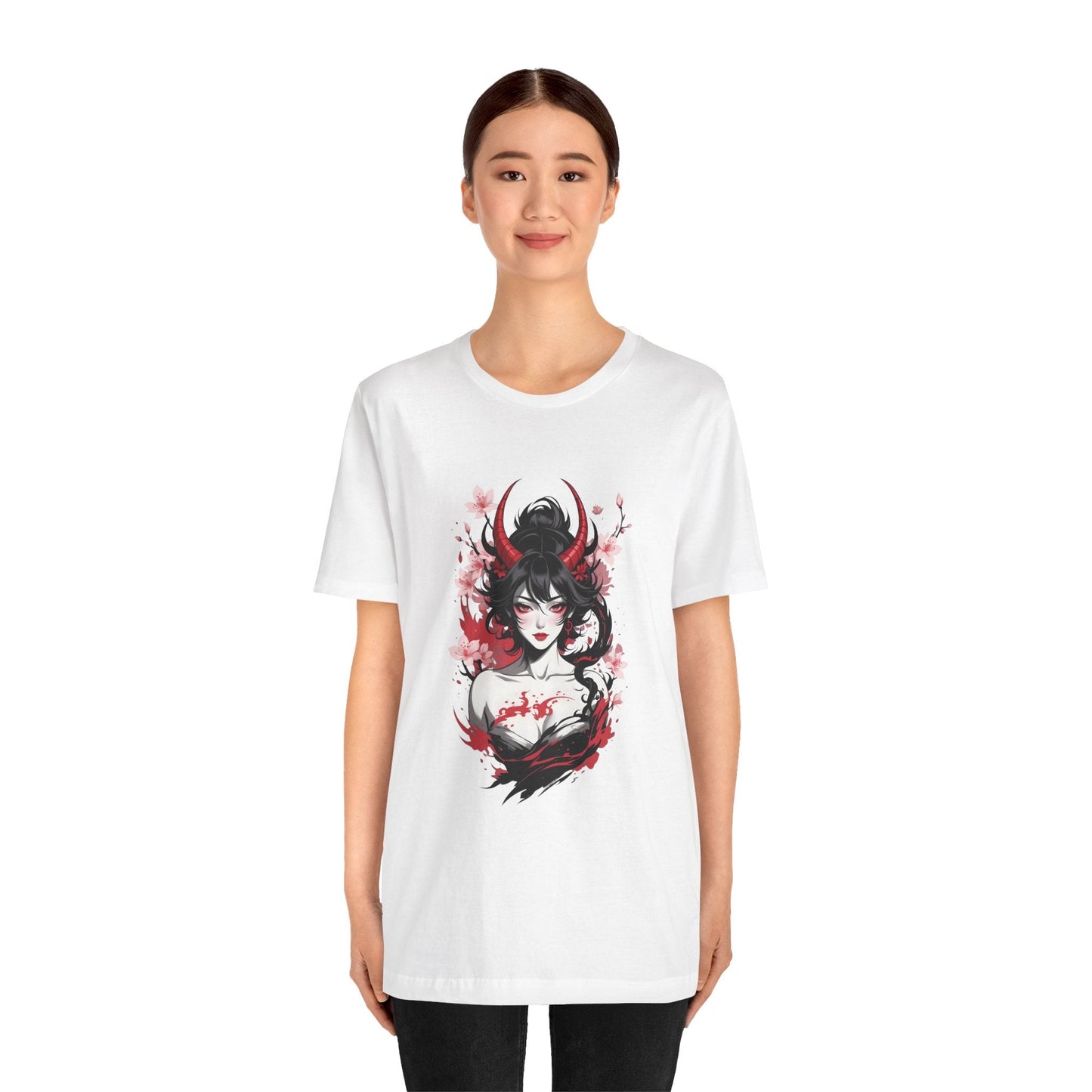 Kǎtōng Piàn - Oni Collection - Lamia - Unisex Jersey Short Sleeve Tee Printify