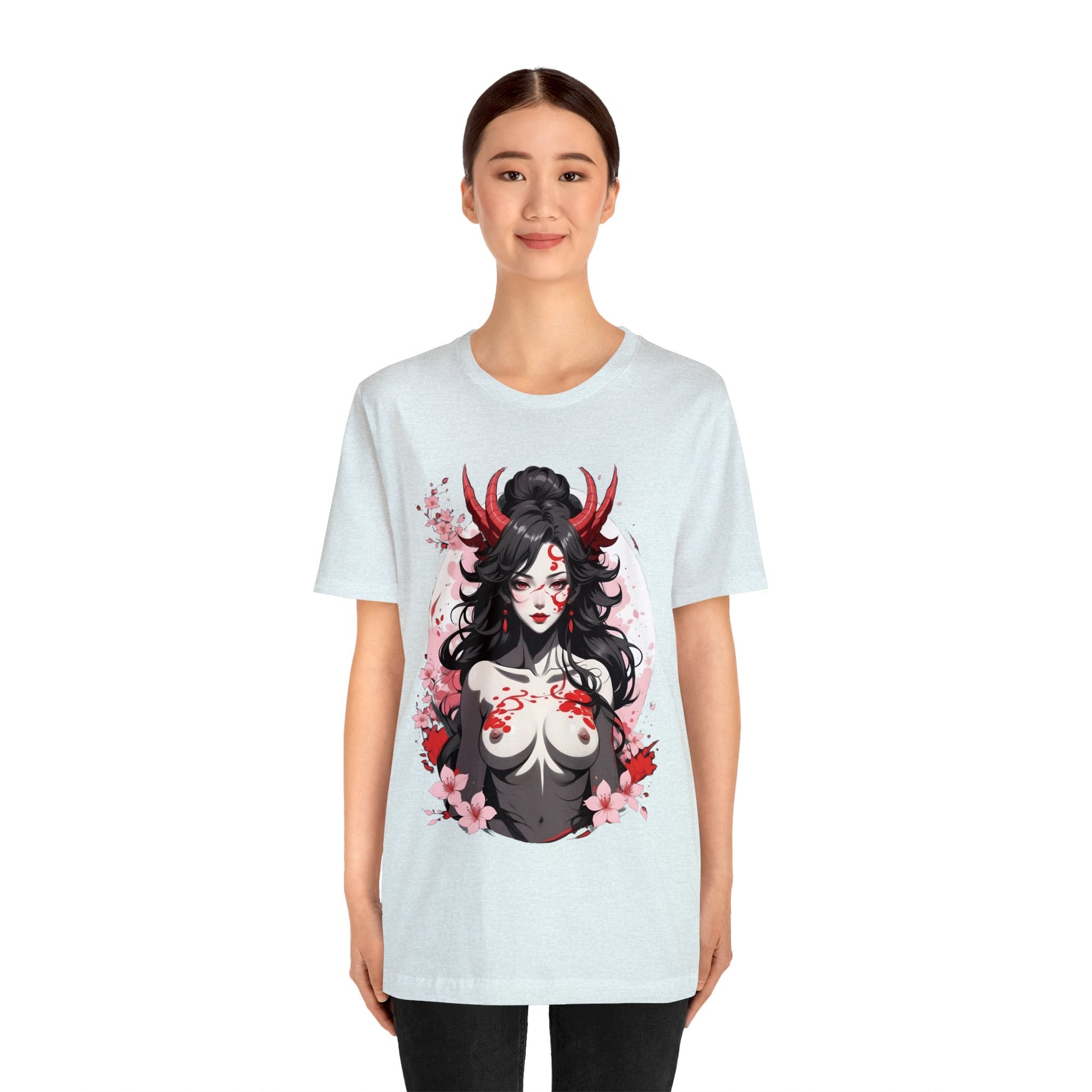 Kǎtōng Piàn - Oni Collection - Astaroth - Unisex Jersey Short Sleeve Tee Printify