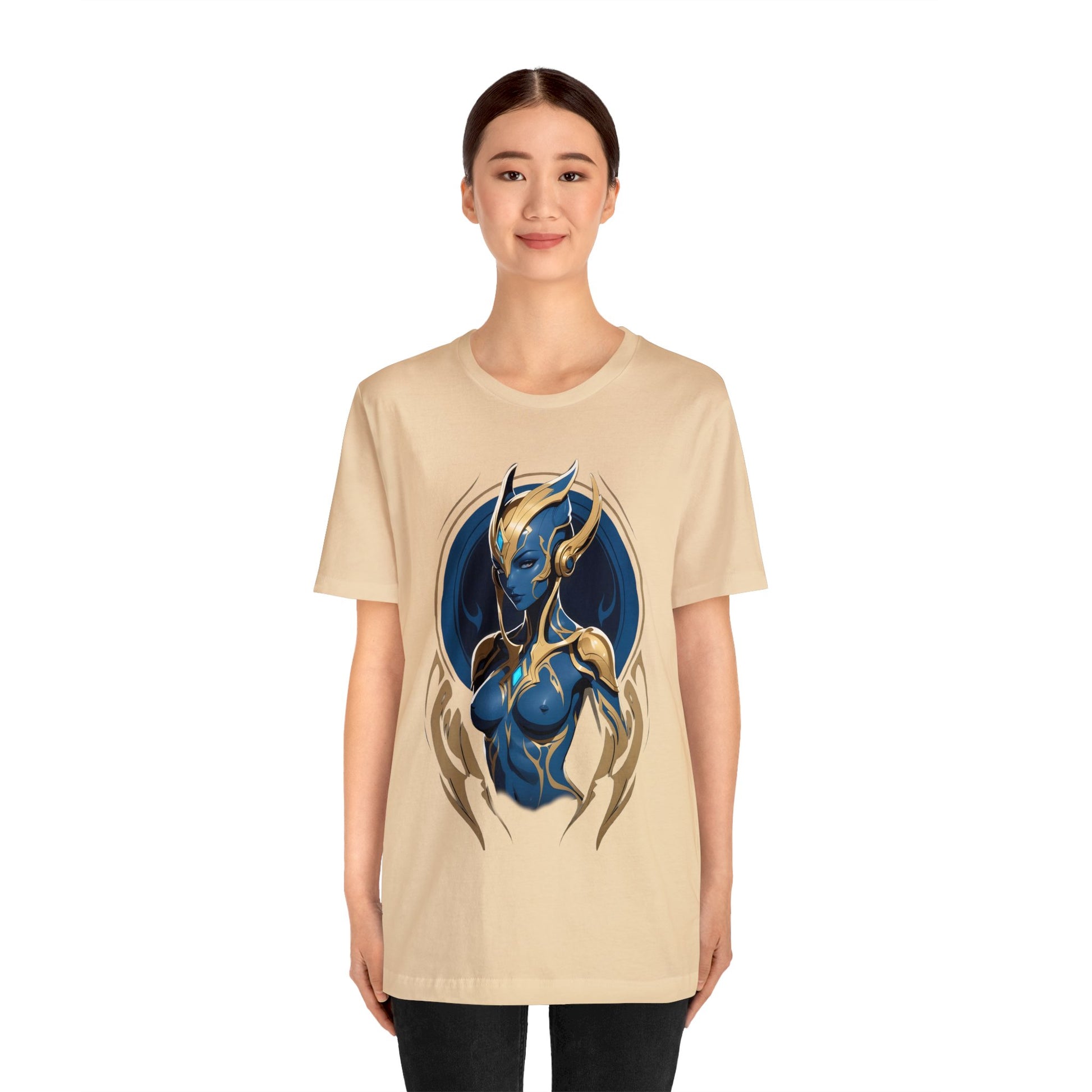 Kǎtōng Piàn - The Lotus Collection - Cersei - Unisex Jersey Short Sleeve Tee Printify