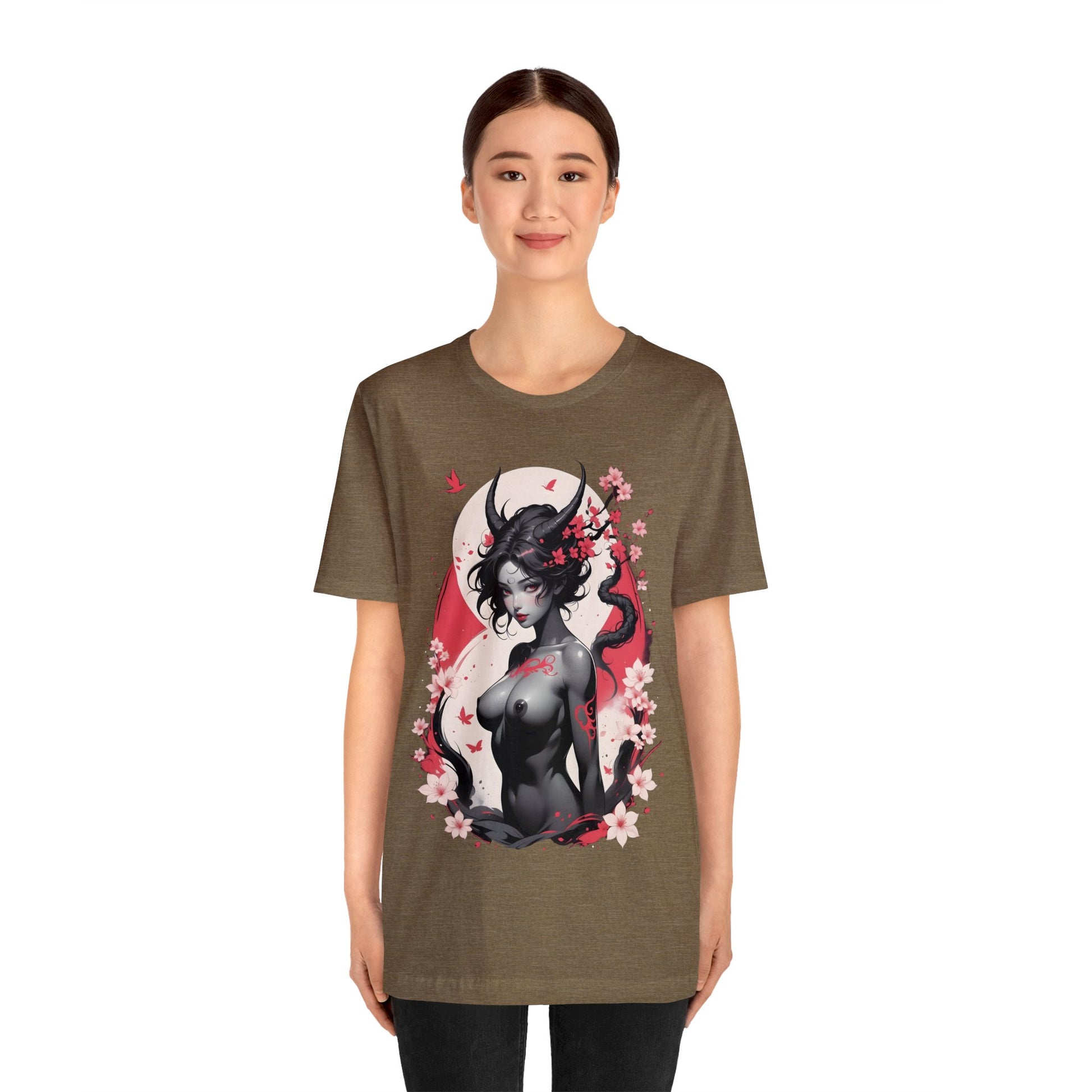 Kǎtōng Piàn - Oni Collection - Cheshmak - Unisex Jersey Short Sleeve Tee Printify