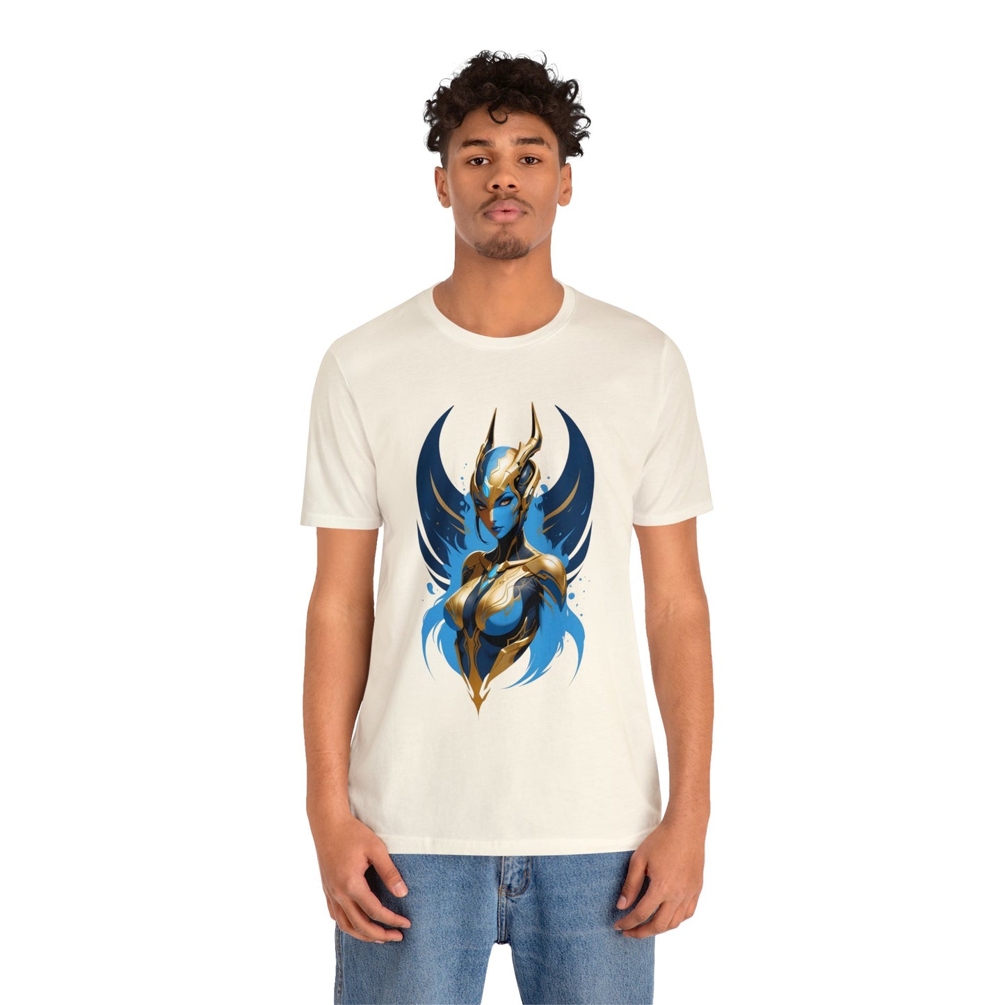 Kǎtōng Piàn - The Lotus Collection - Blythe - Unisex Jersey Short Sleeve Tee Printify