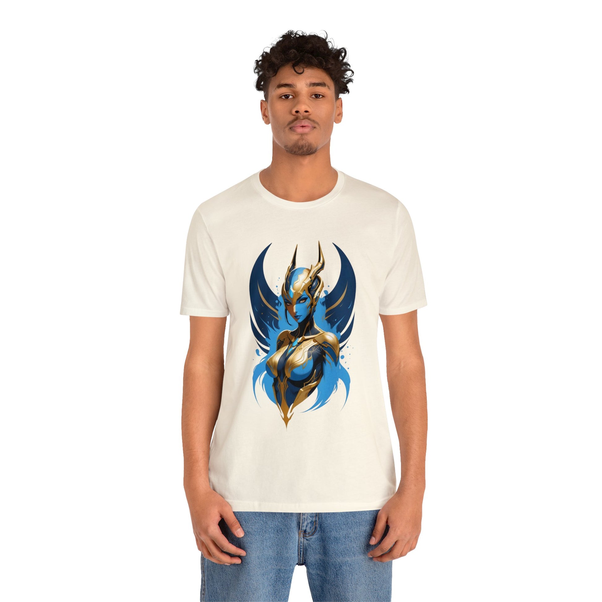 Kǎtōng Piàn - The Lotus Collection - Blythe - Unisex Jersey Short Sleeve Tee Printify